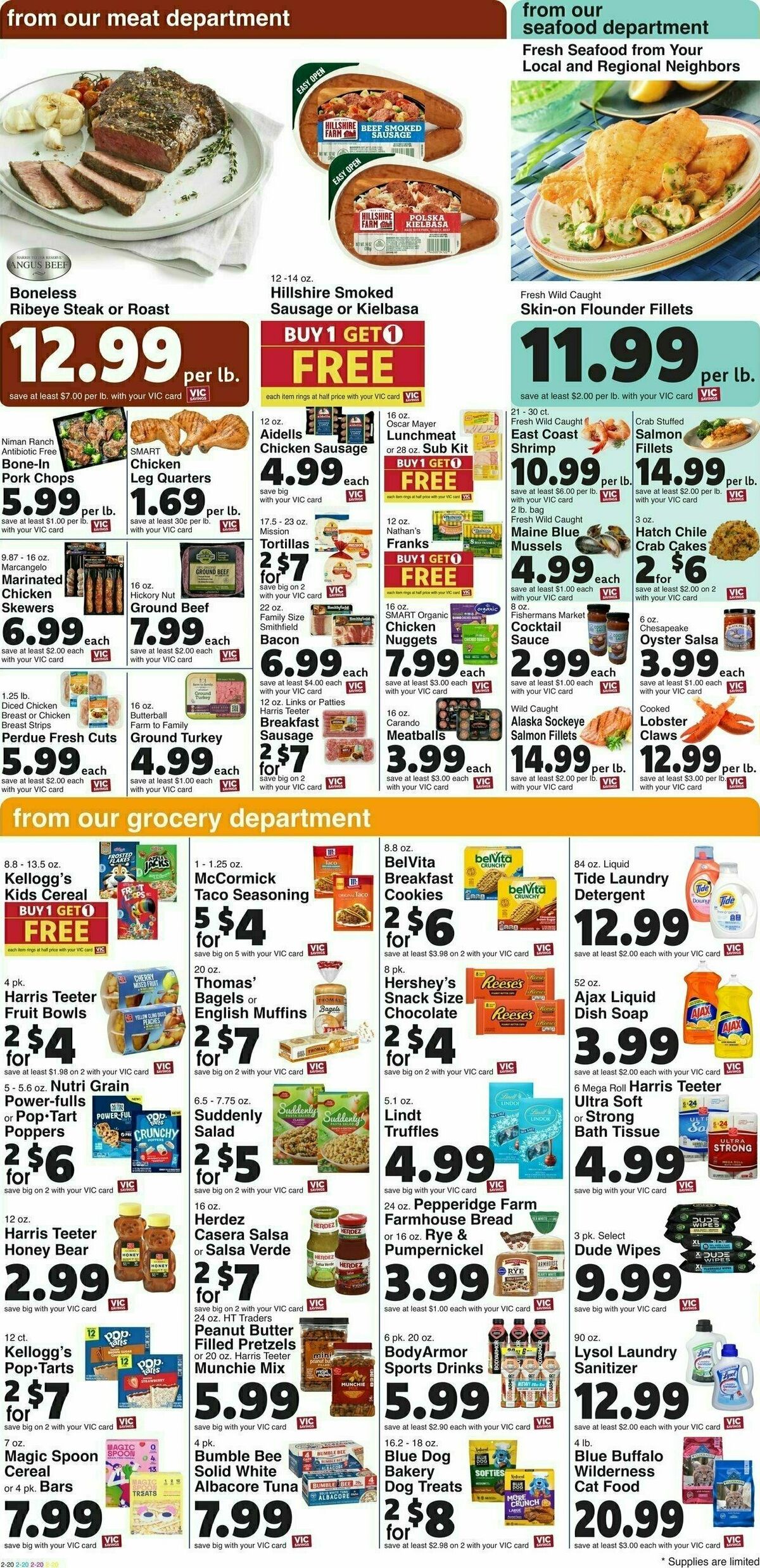 Harris Teeter Weekly Ad from September 25