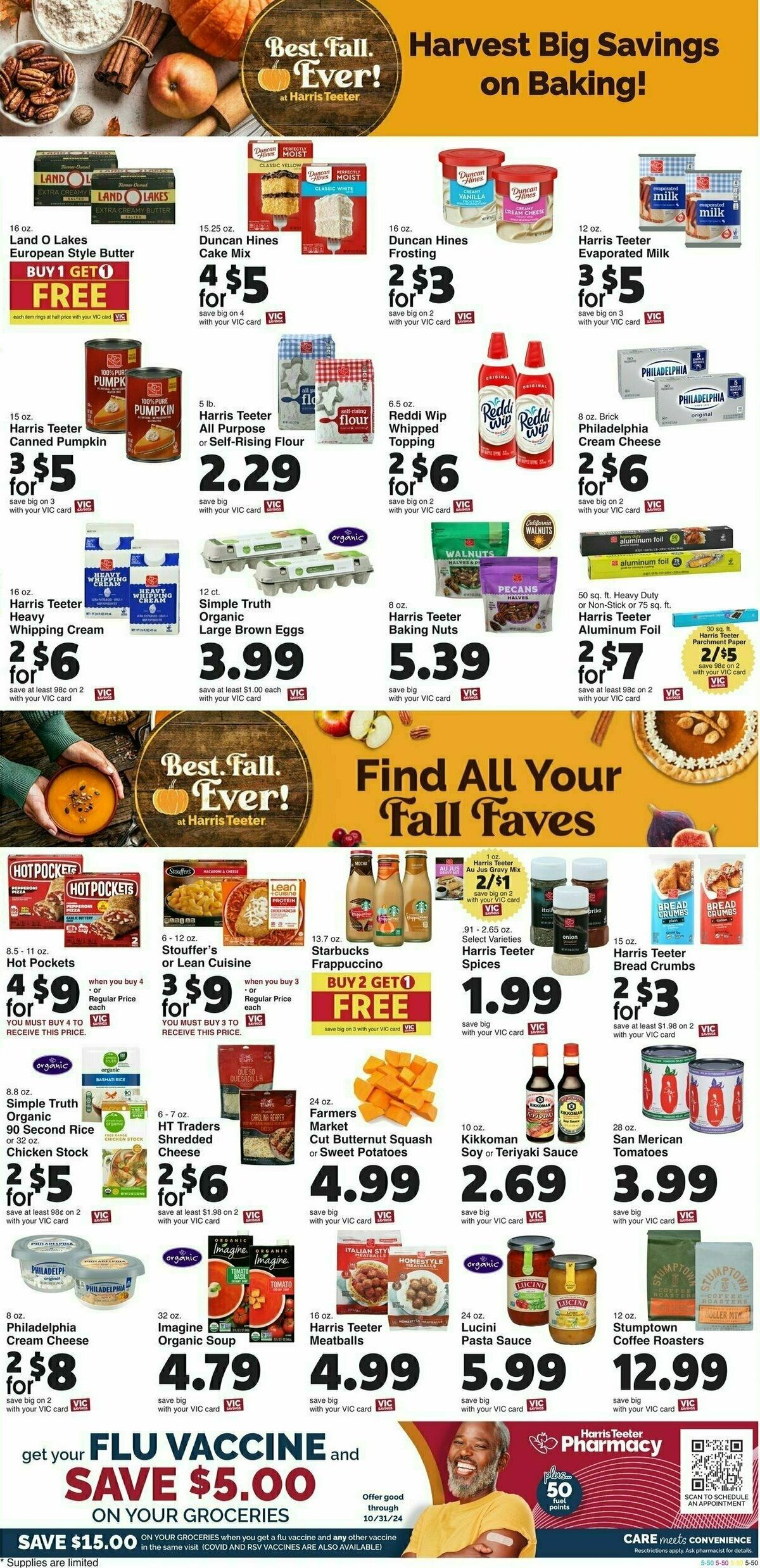 Harris Teeter Weekly Ad from September 25