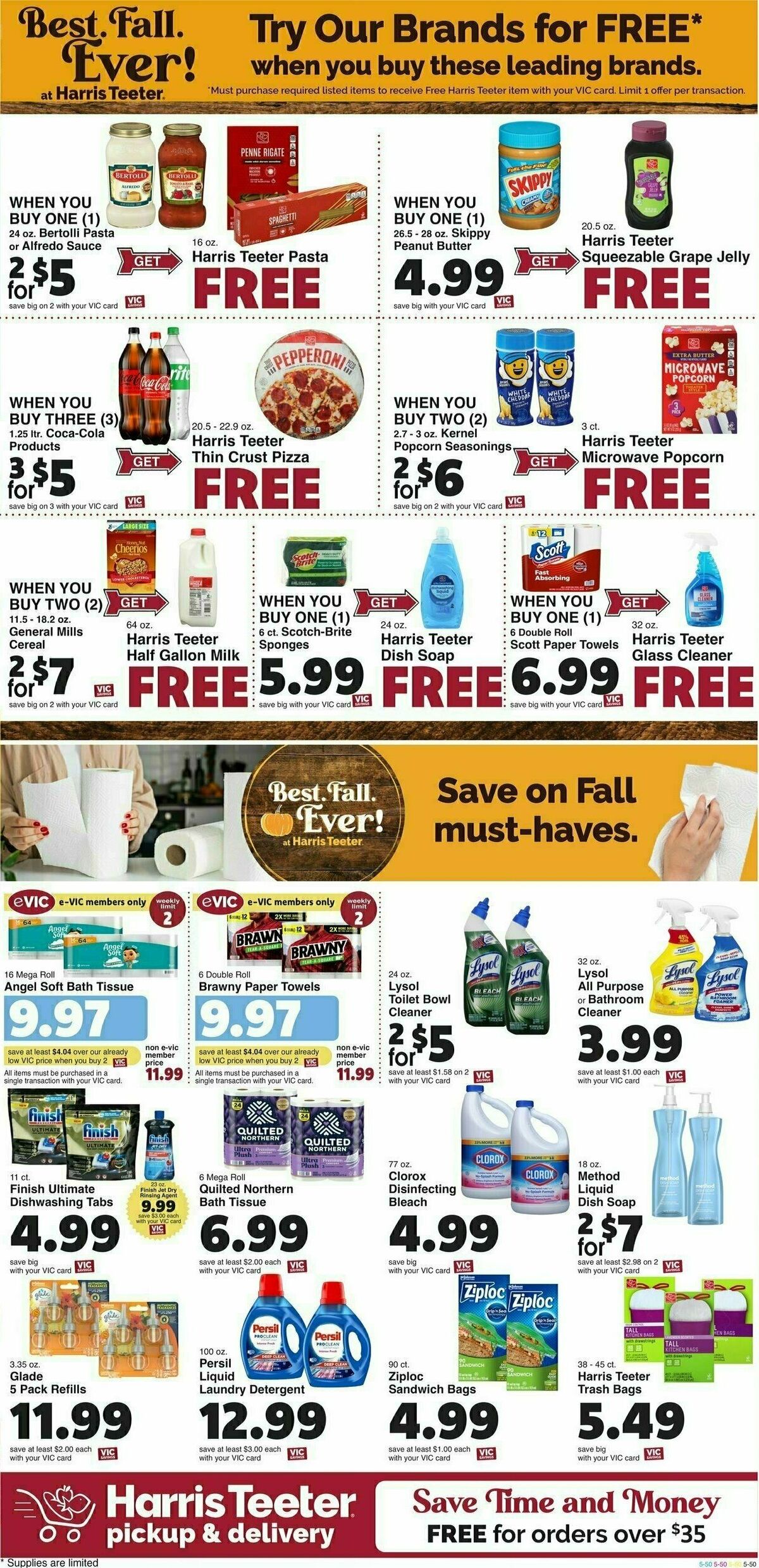 Harris Teeter Weekly Ad from October 2