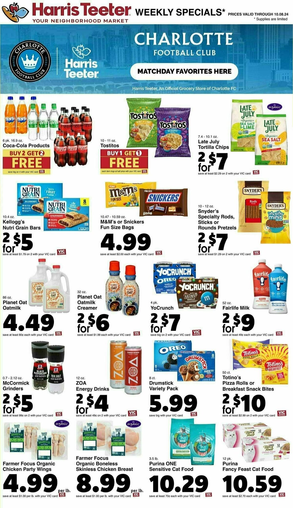 Harris Teeter Weekly Ad from October 2