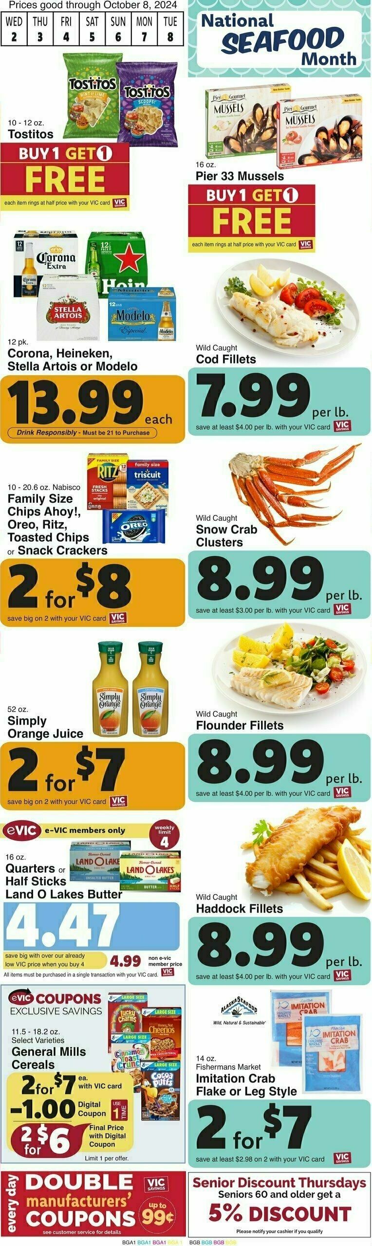 Harris Teeter Weekly Ad from October 2