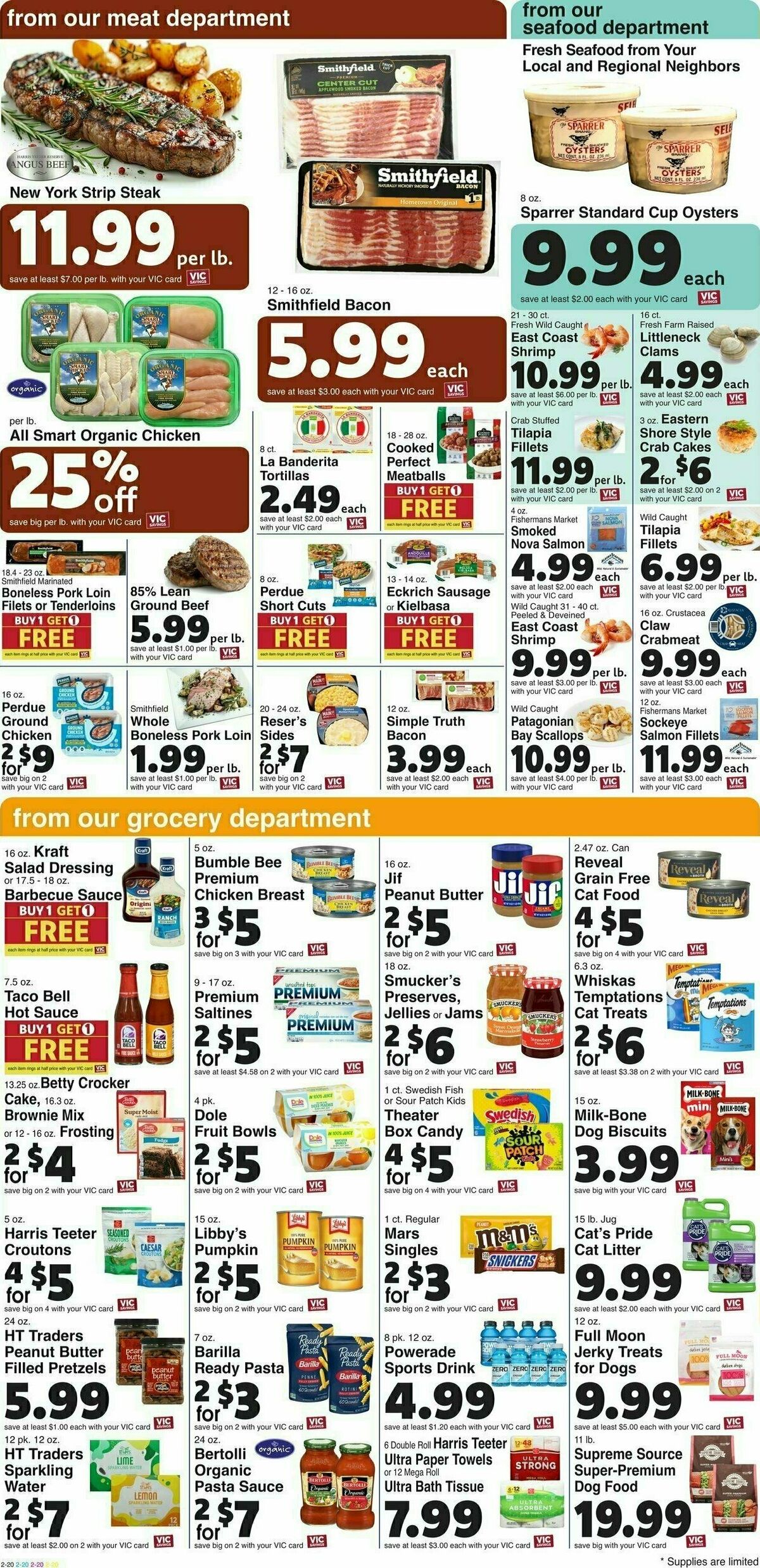 Harris Teeter Weekly Ad from October 2