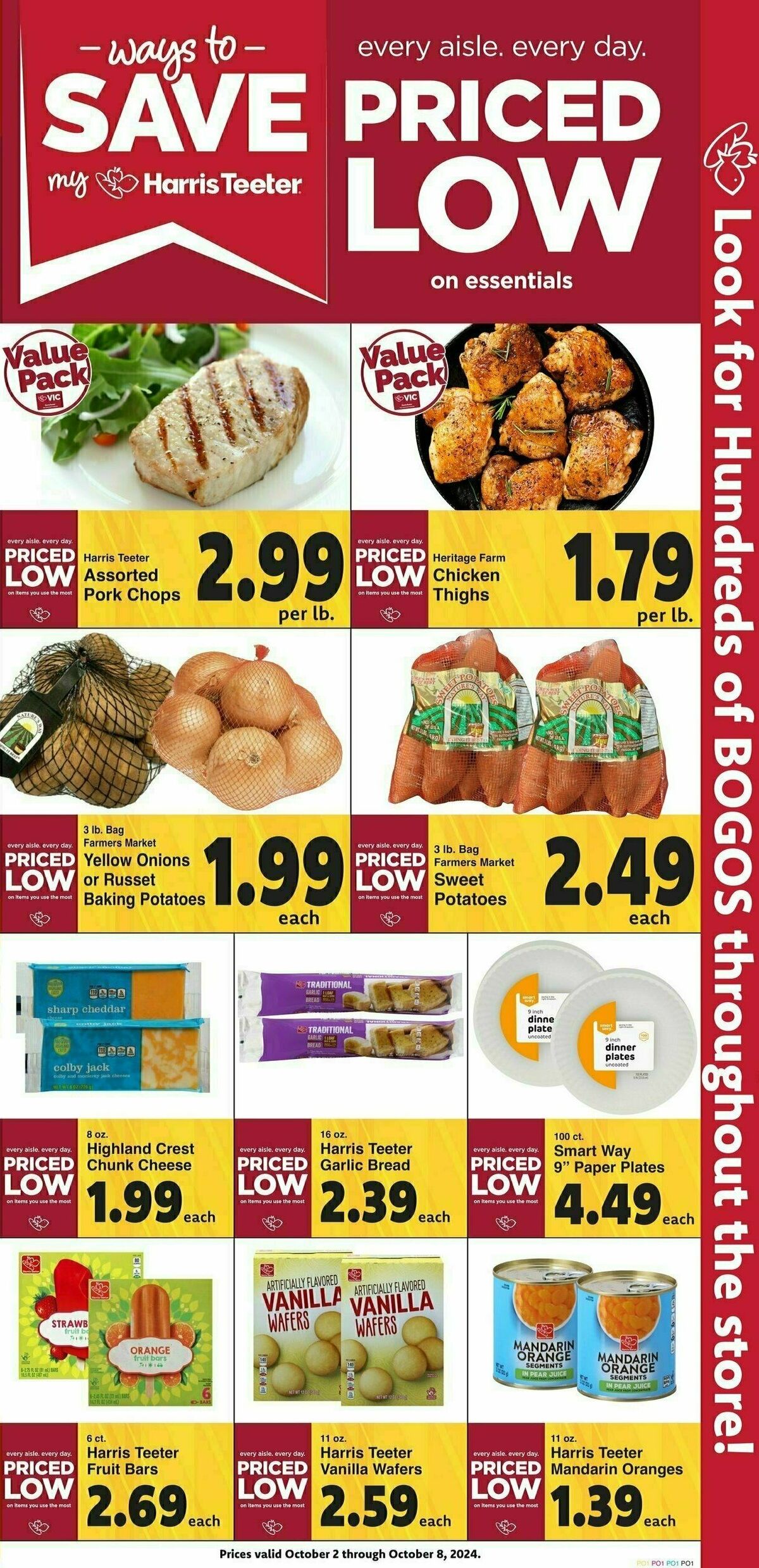 Harris Teeter Weekly Ad from October 2