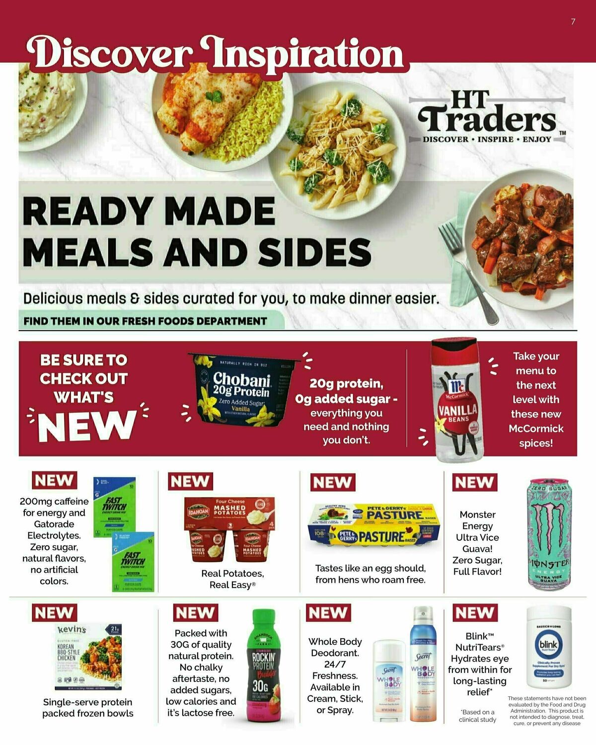 Harris Teeter Discovery Weekly Ad from October 9