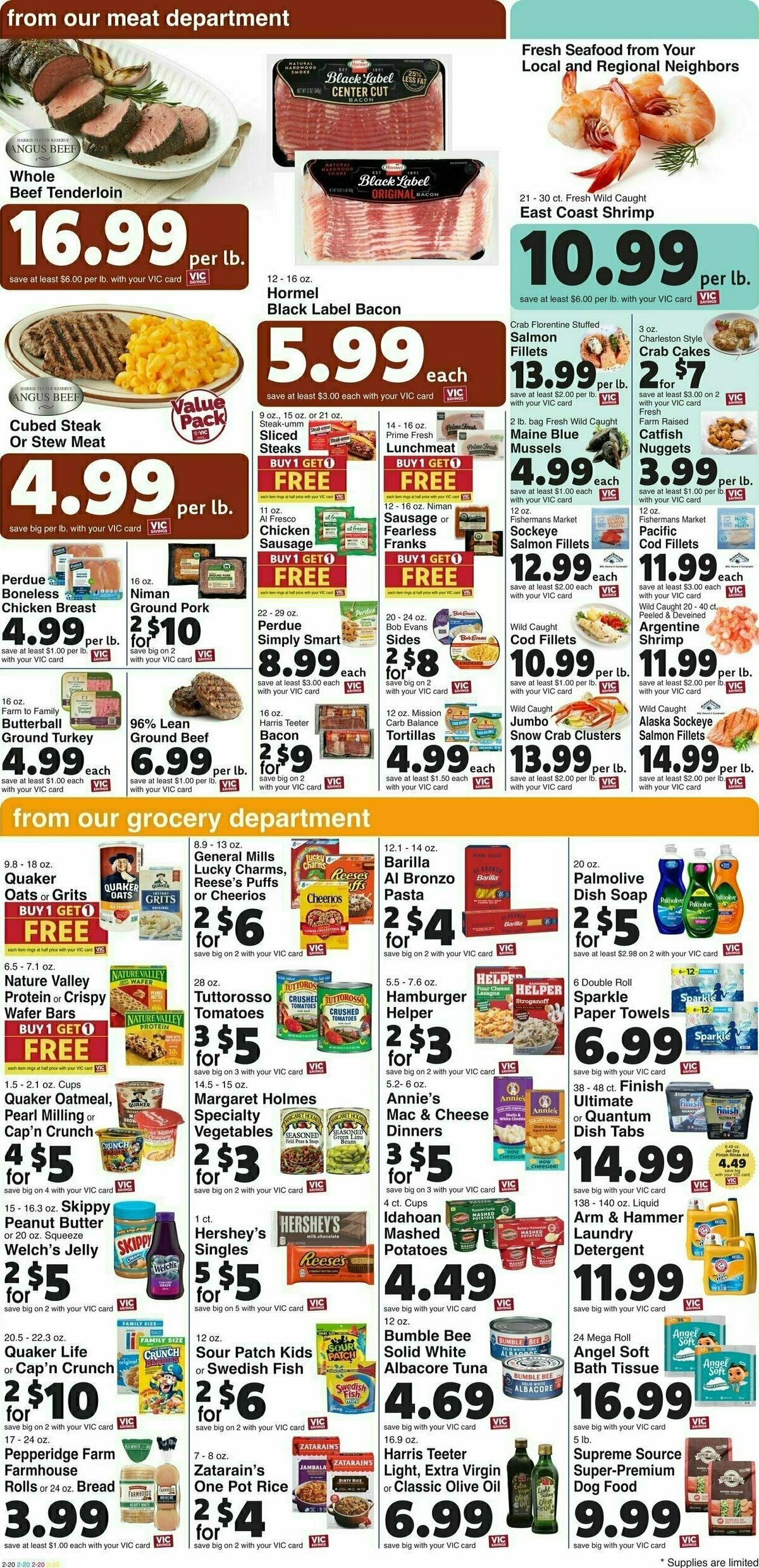 Harris Teeter Weekly Ad from October 9