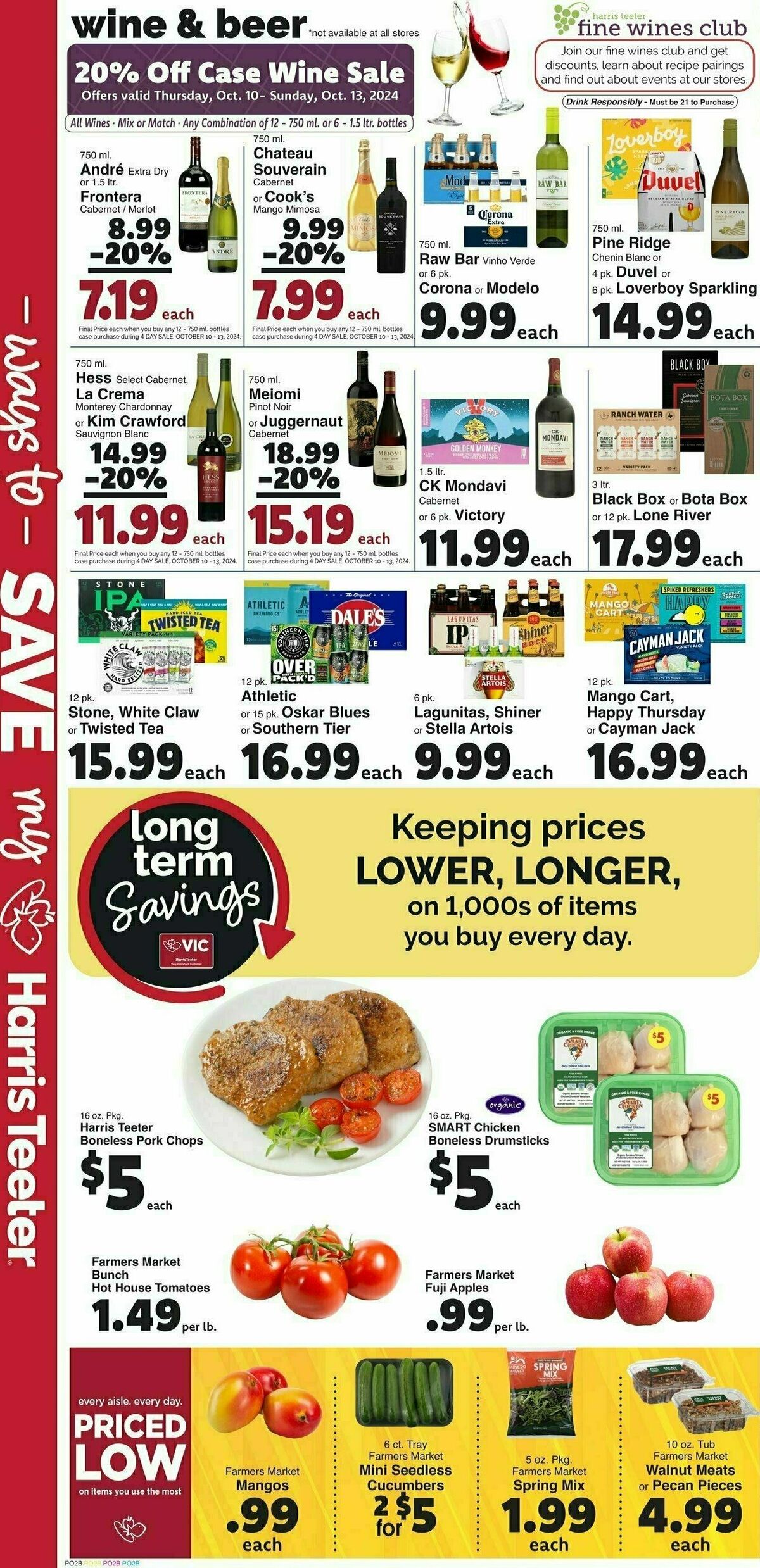 Harris Teeter Weekly Ad from October 9