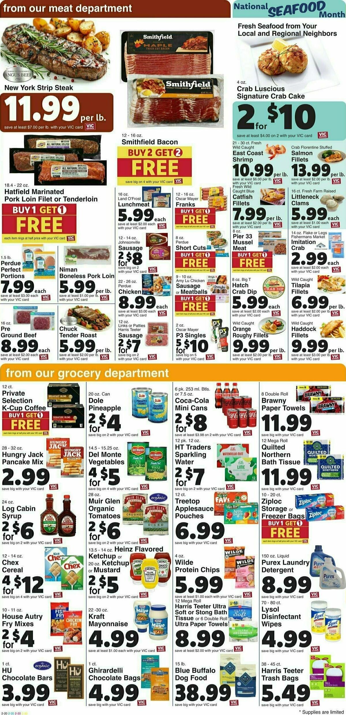 Harris Teeter Weekly Ad from October 16