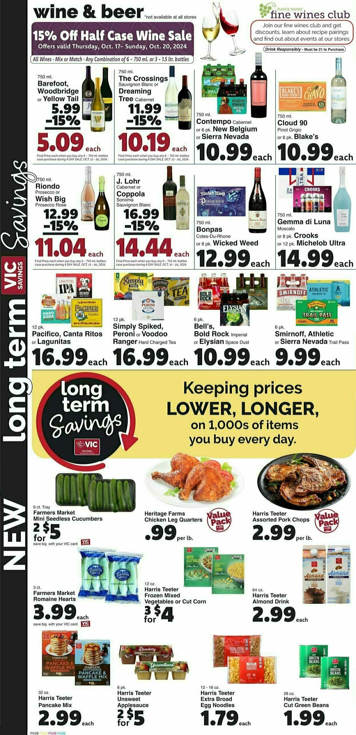 Harris Teeter Weekly Ad from October 16