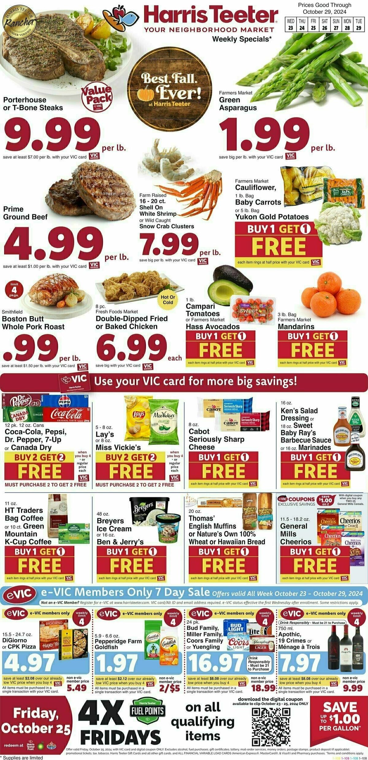 Harris Teeter Weekly Ad from October 23