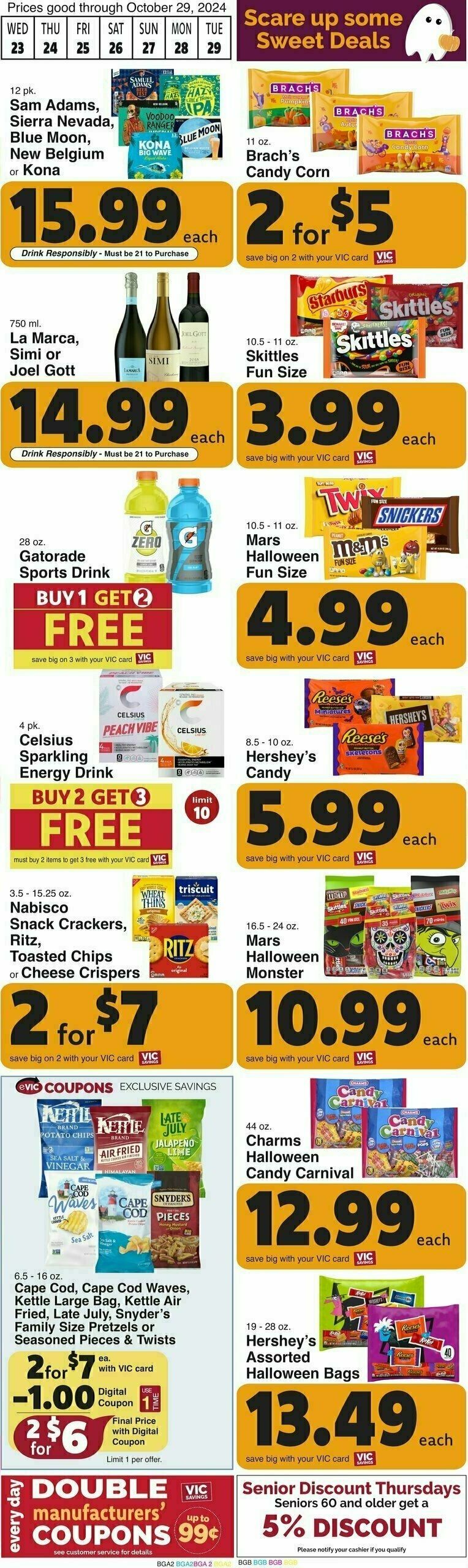 Harris Teeter Weekly Ad from October 23