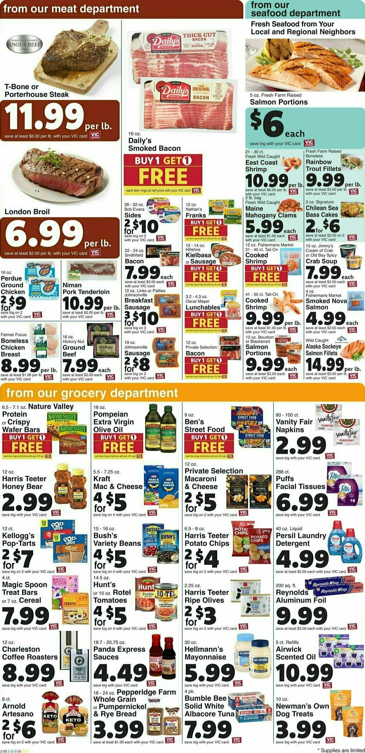 Harris Teeter Weekly Ad from October 23