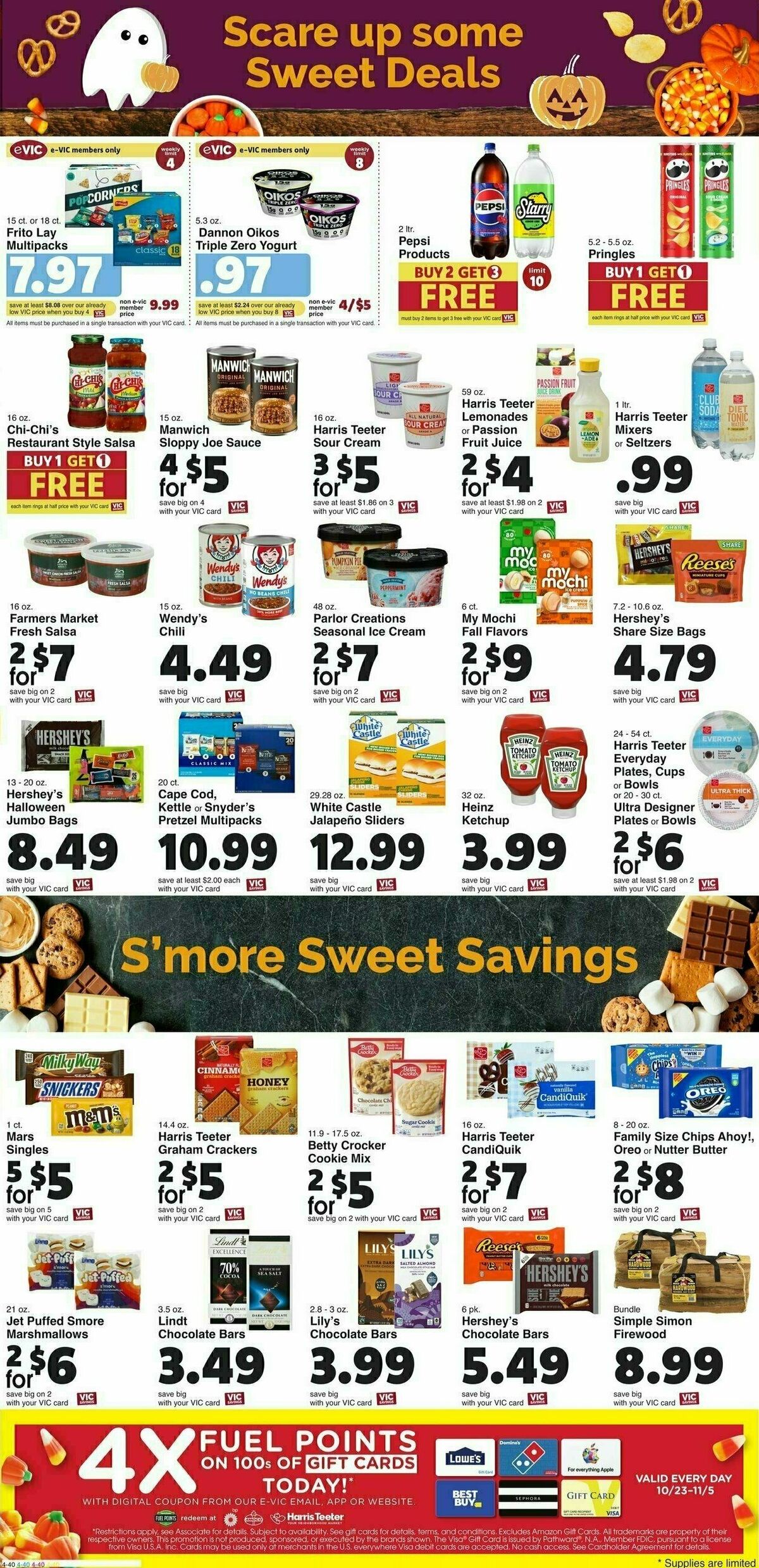 Harris Teeter Weekly Ad from October 23