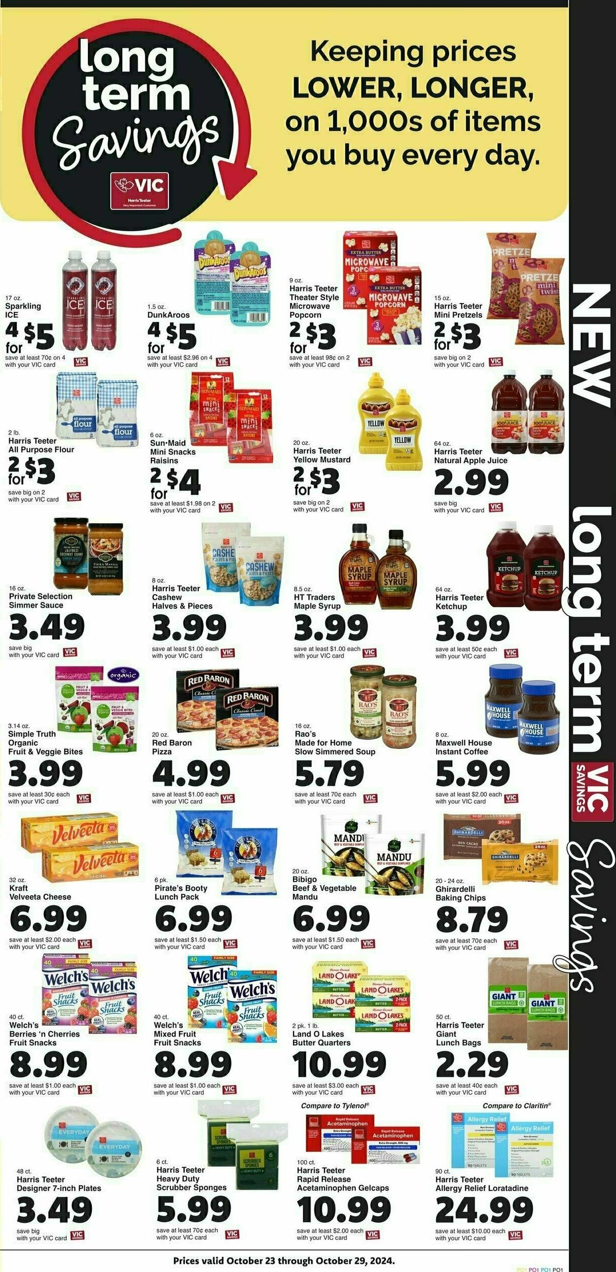 Harris Teeter Weekly Ad from October 23