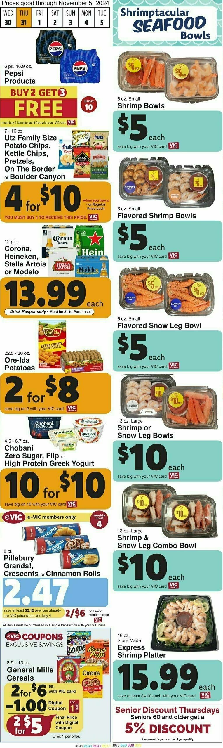 Harris Teeter Weekly Ad from October 30