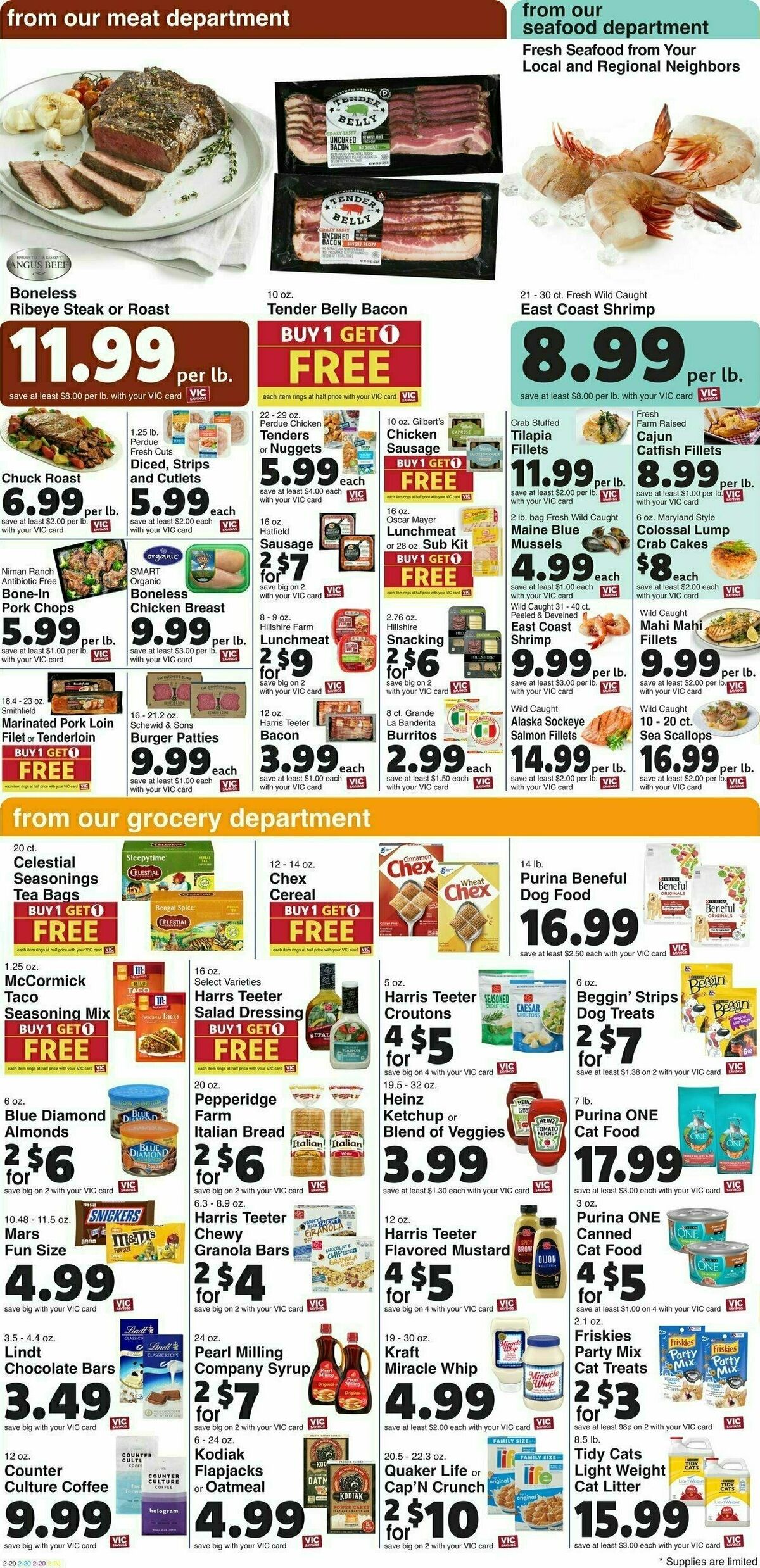 Harris Teeter Weekly Ad from October 30