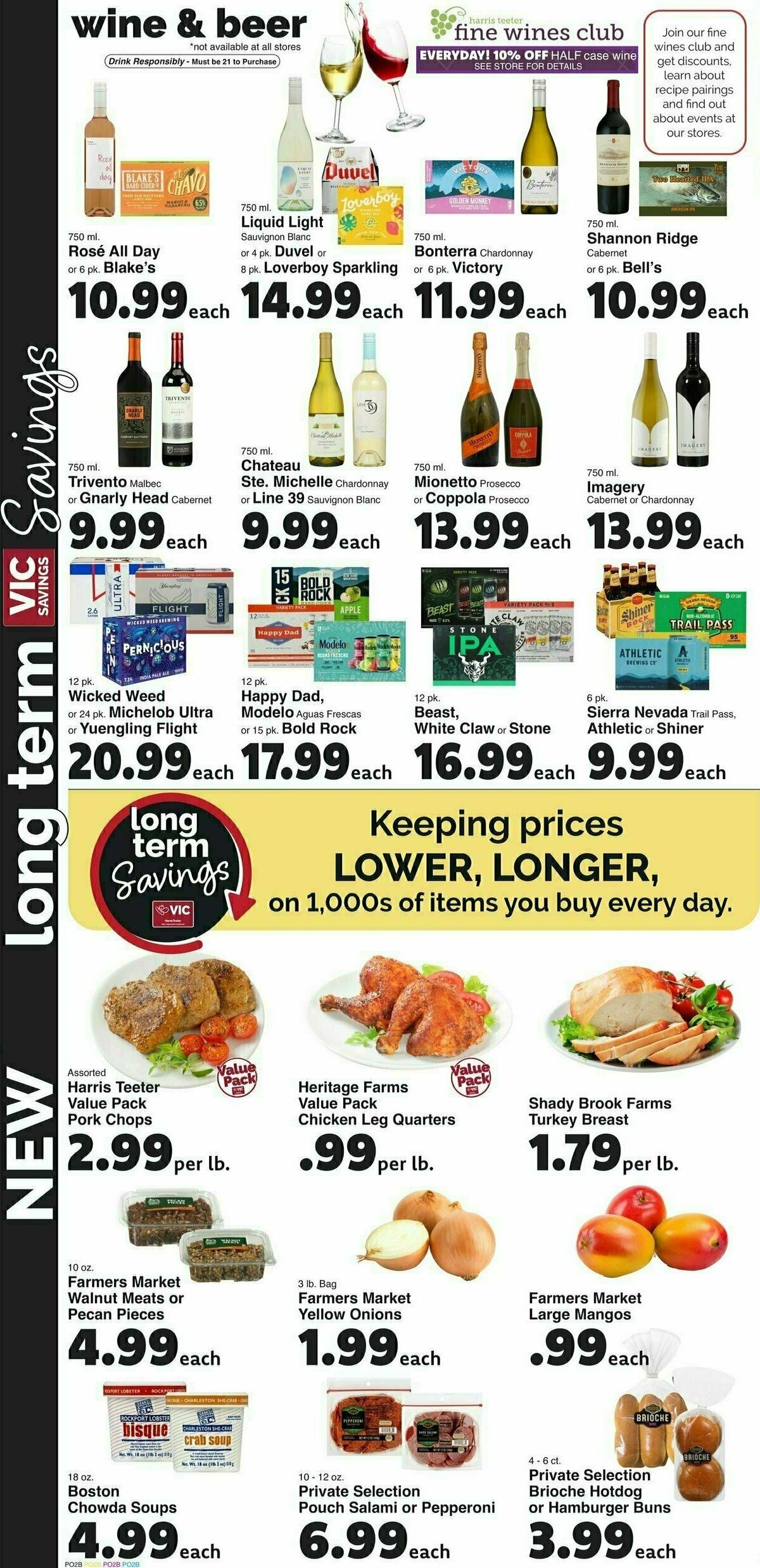 Harris Teeter Weekly Ad from October 30