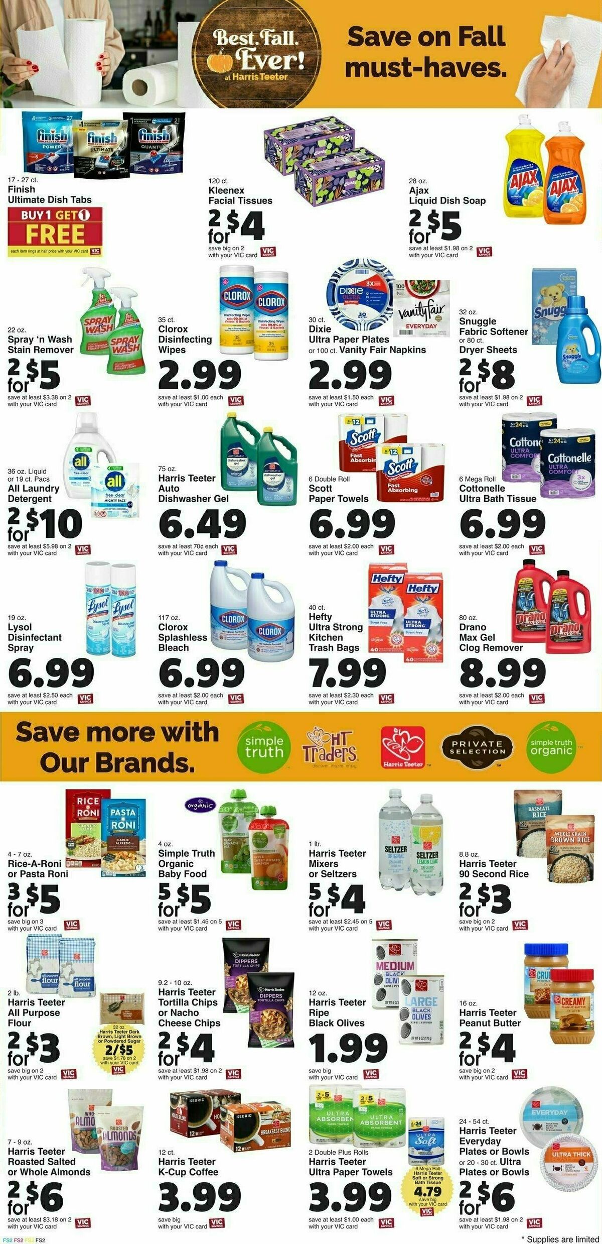 Harris Teeter Weekly Ad from October 30