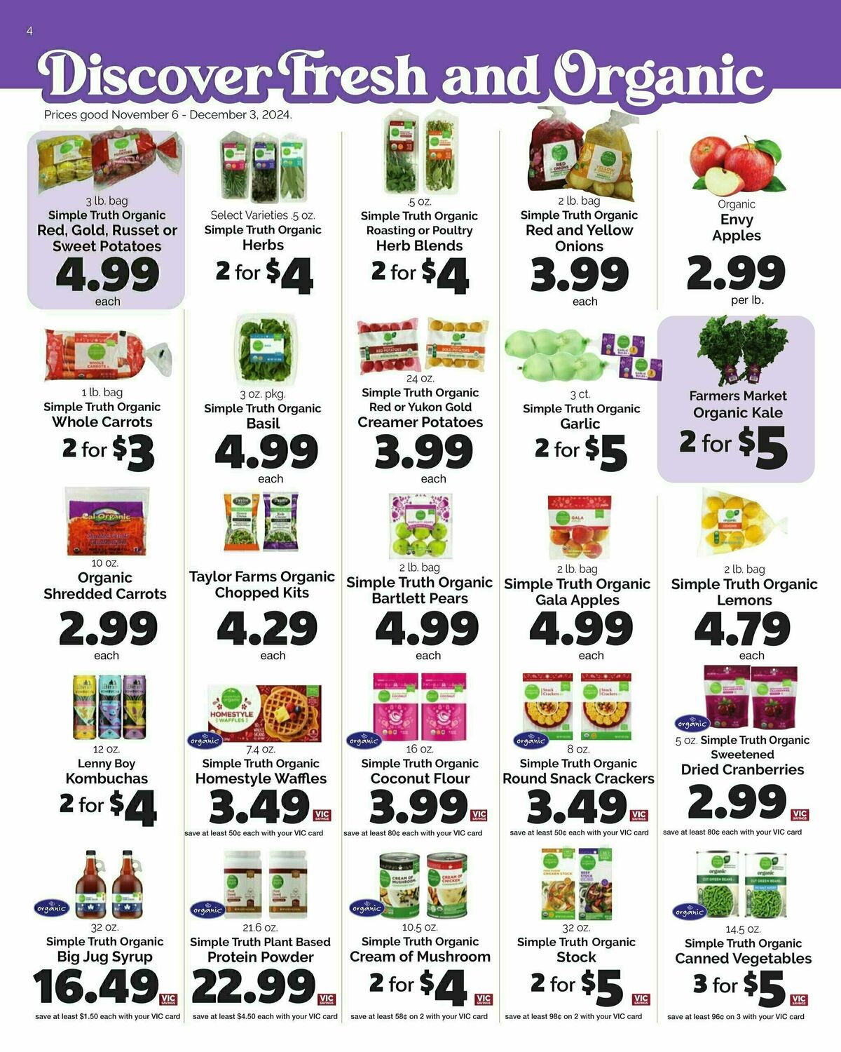 Harris Teeter Harris Teeter Discovery Weekly Ad from November 6