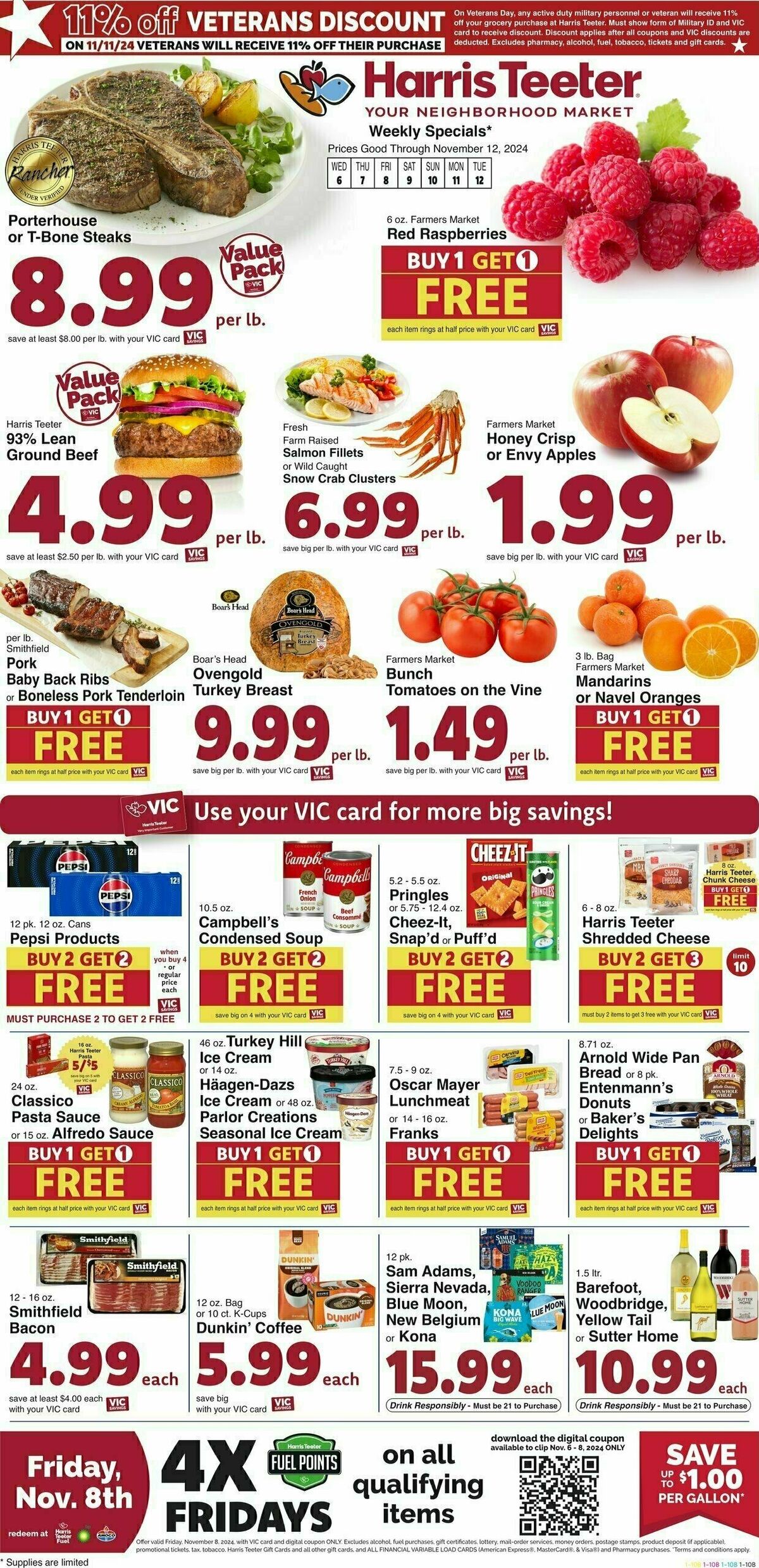 Harris Teeter Weekly Ad from November 6