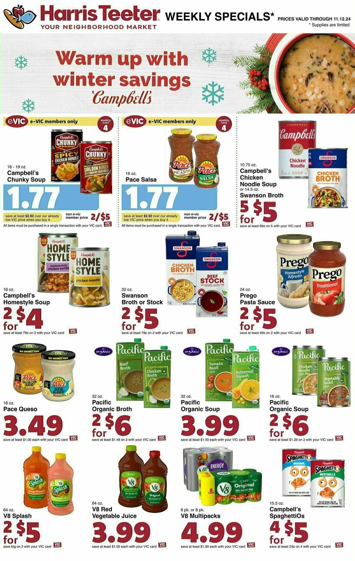 Harris Teeter Weekly Ad from November 6