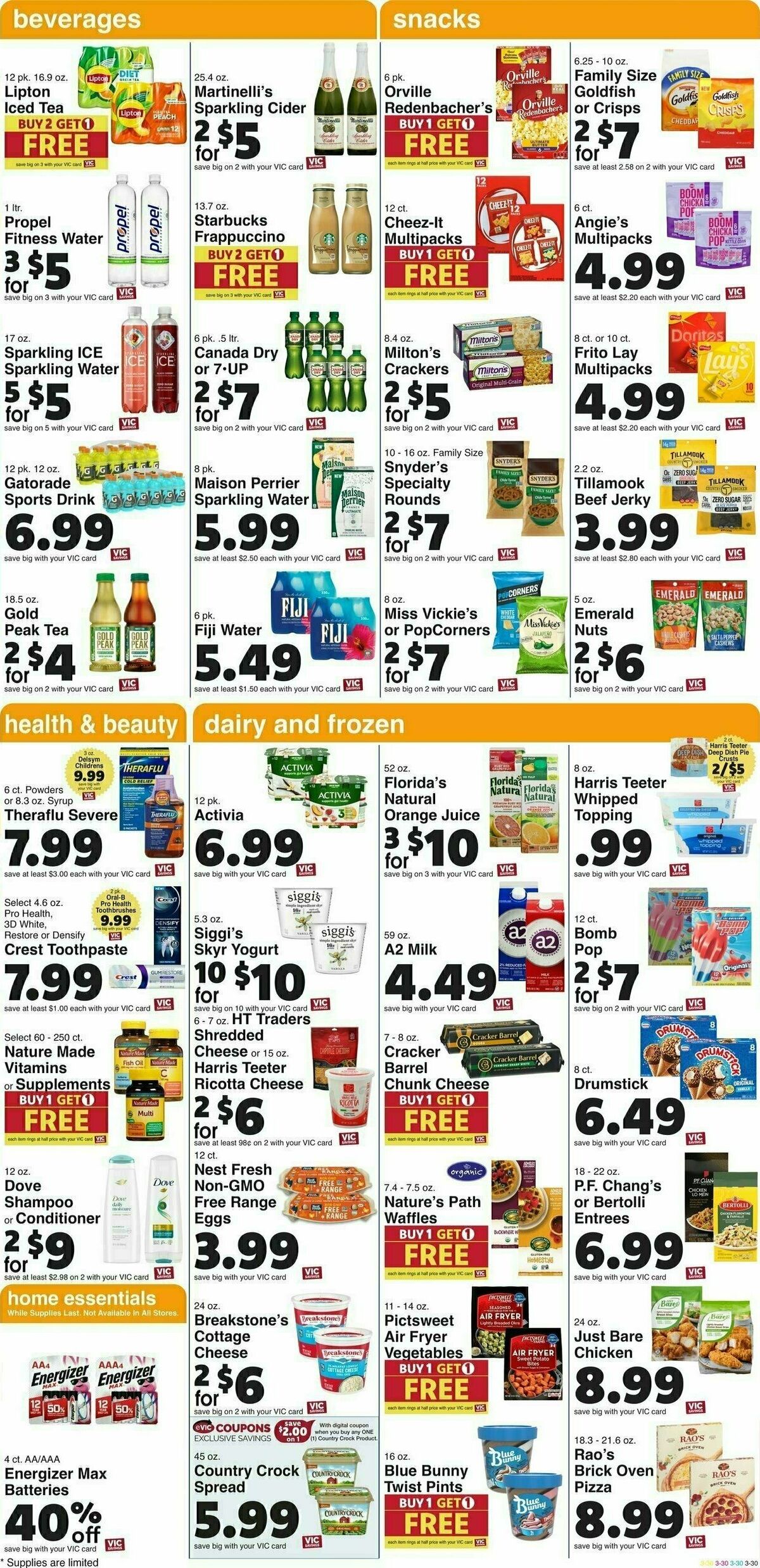 Harris Teeter Weekly Ad from November 6