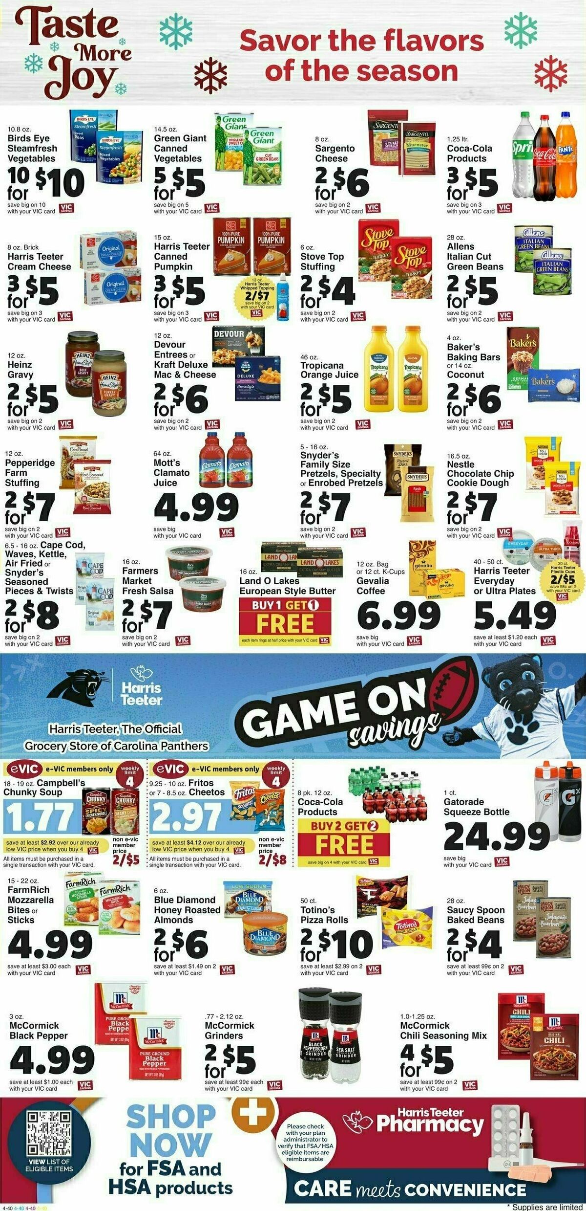 Harris Teeter Weekly Ad from November 6