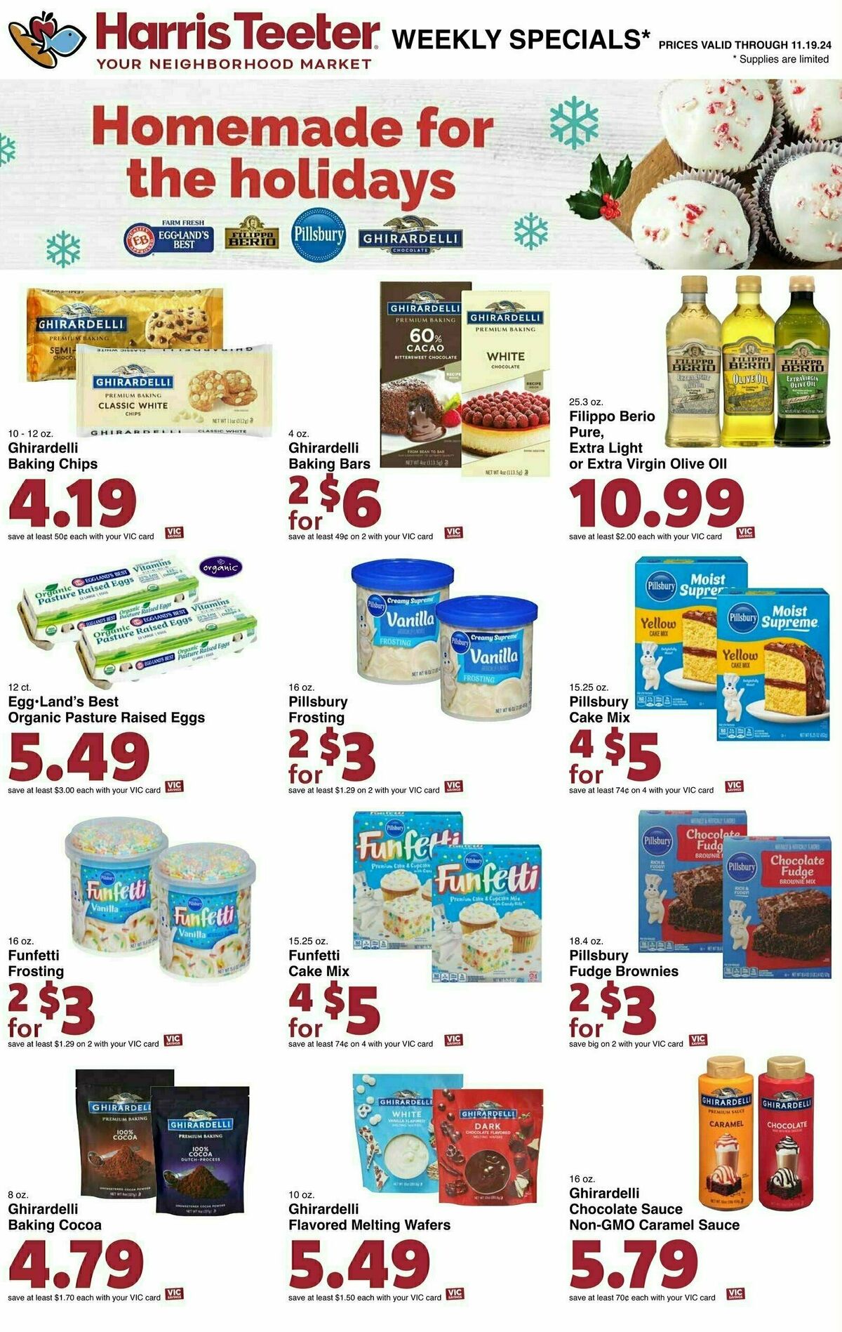 Harris Teeter Weekly Ad from November 13