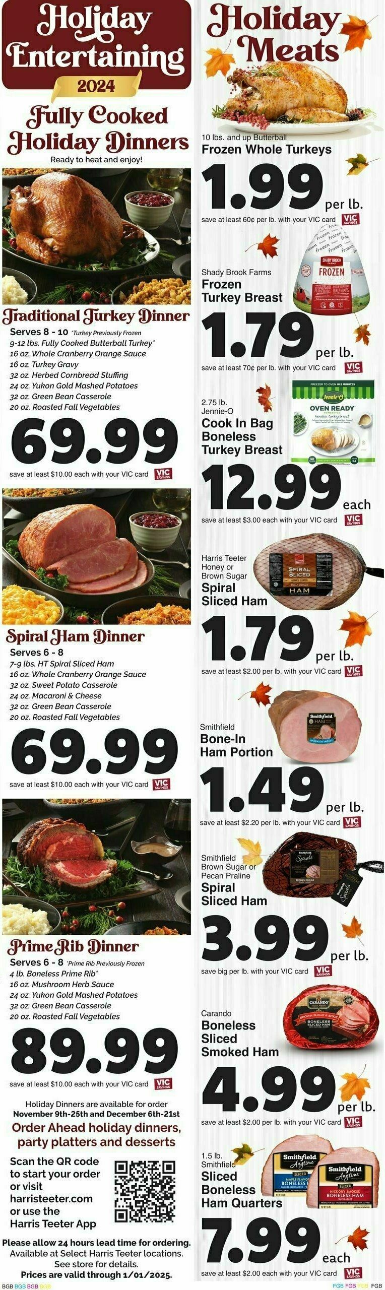 Harris Teeter Weekly Ad from November 13