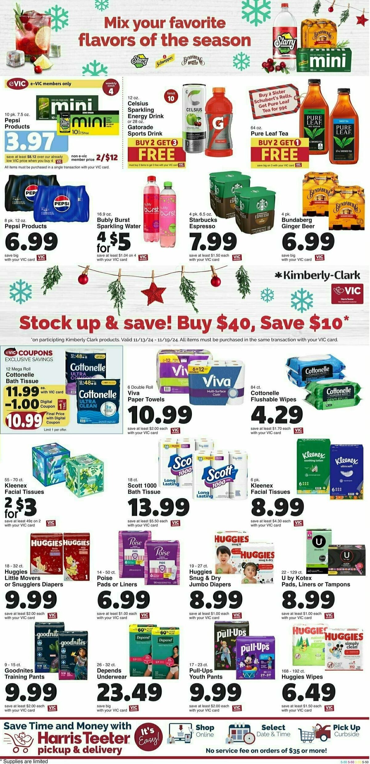 Harris Teeter Weekly Ad from November 13