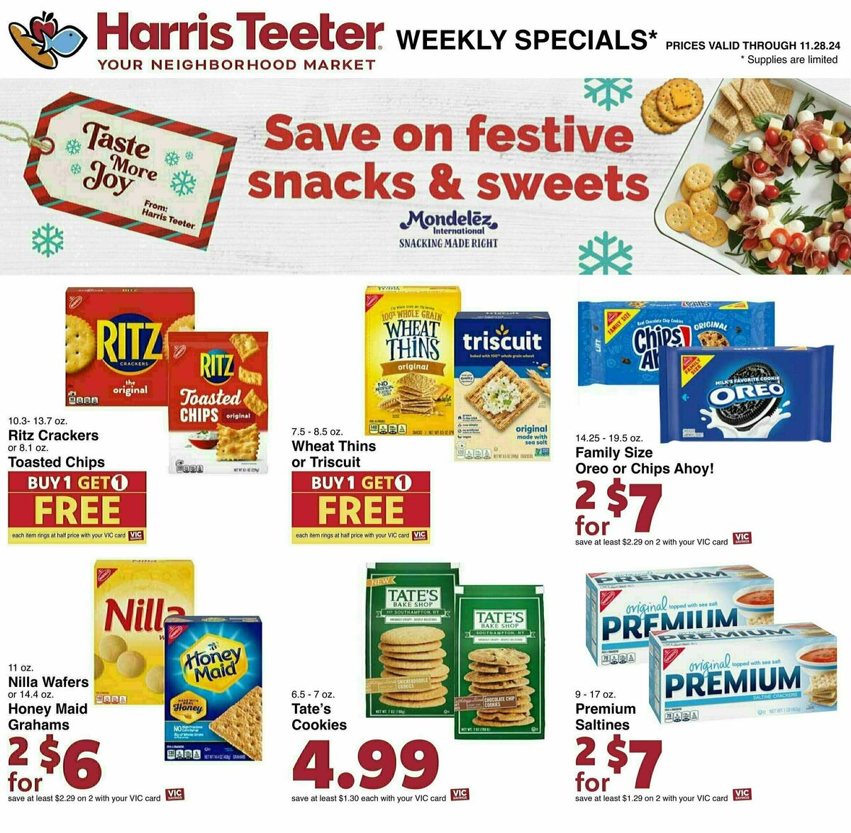 Harris Teeter Weekly Ad from November 20