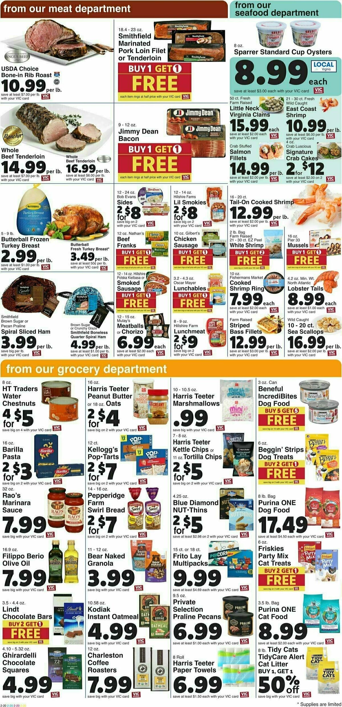 Harris Teeter Weekly Ad from November 20