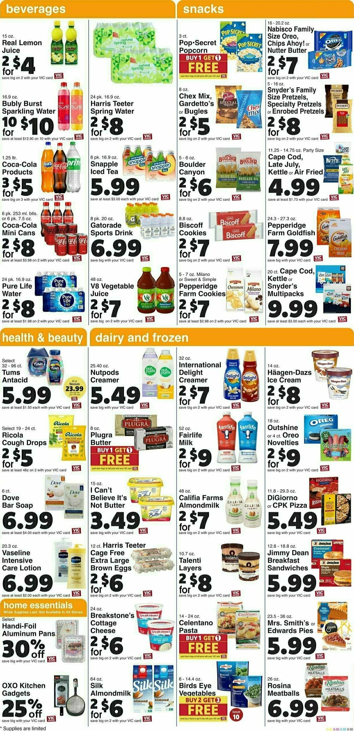 Harris Teeter Weekly Ad from November 20