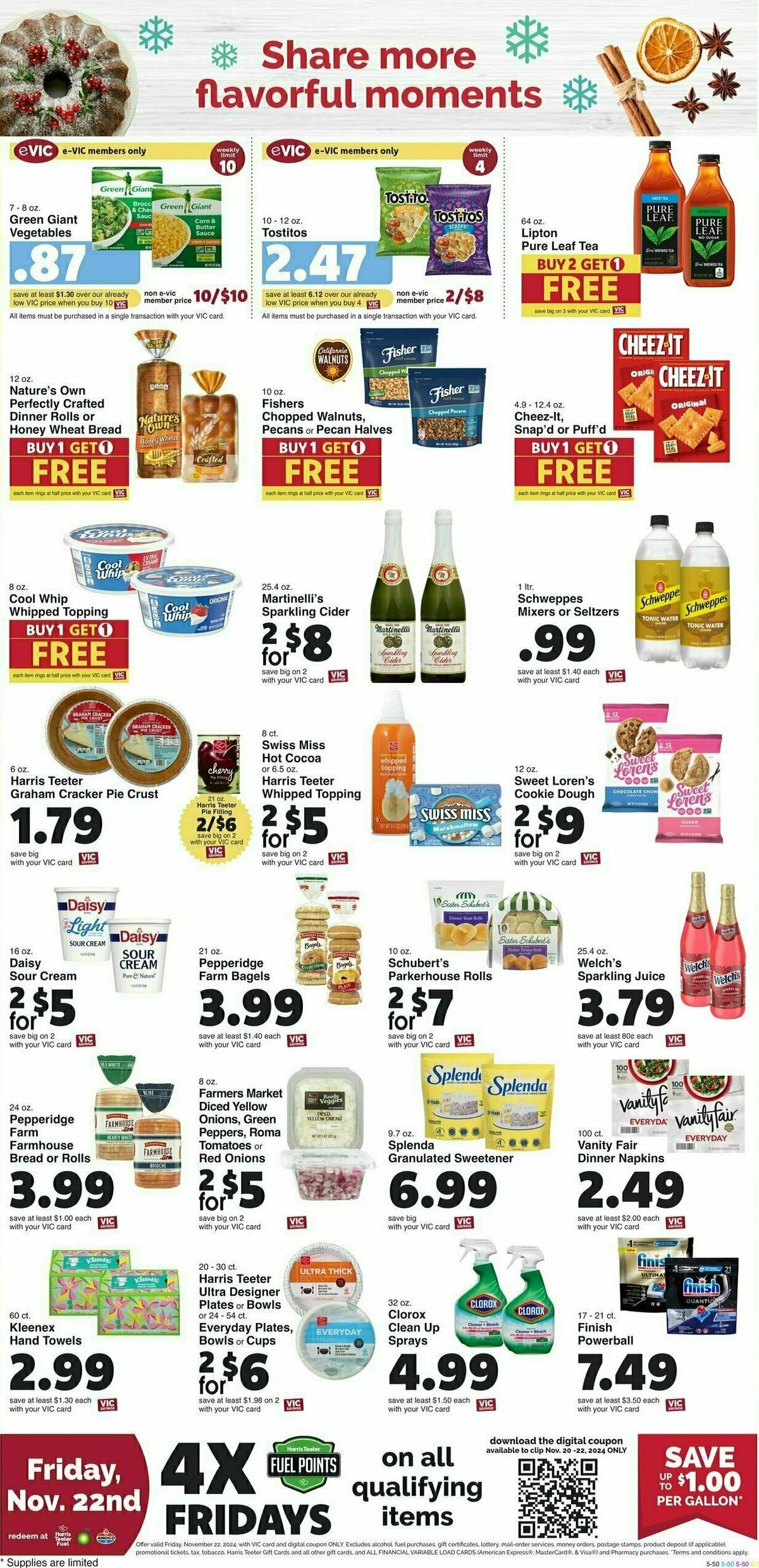 Harris Teeter Weekly Ad from November 20