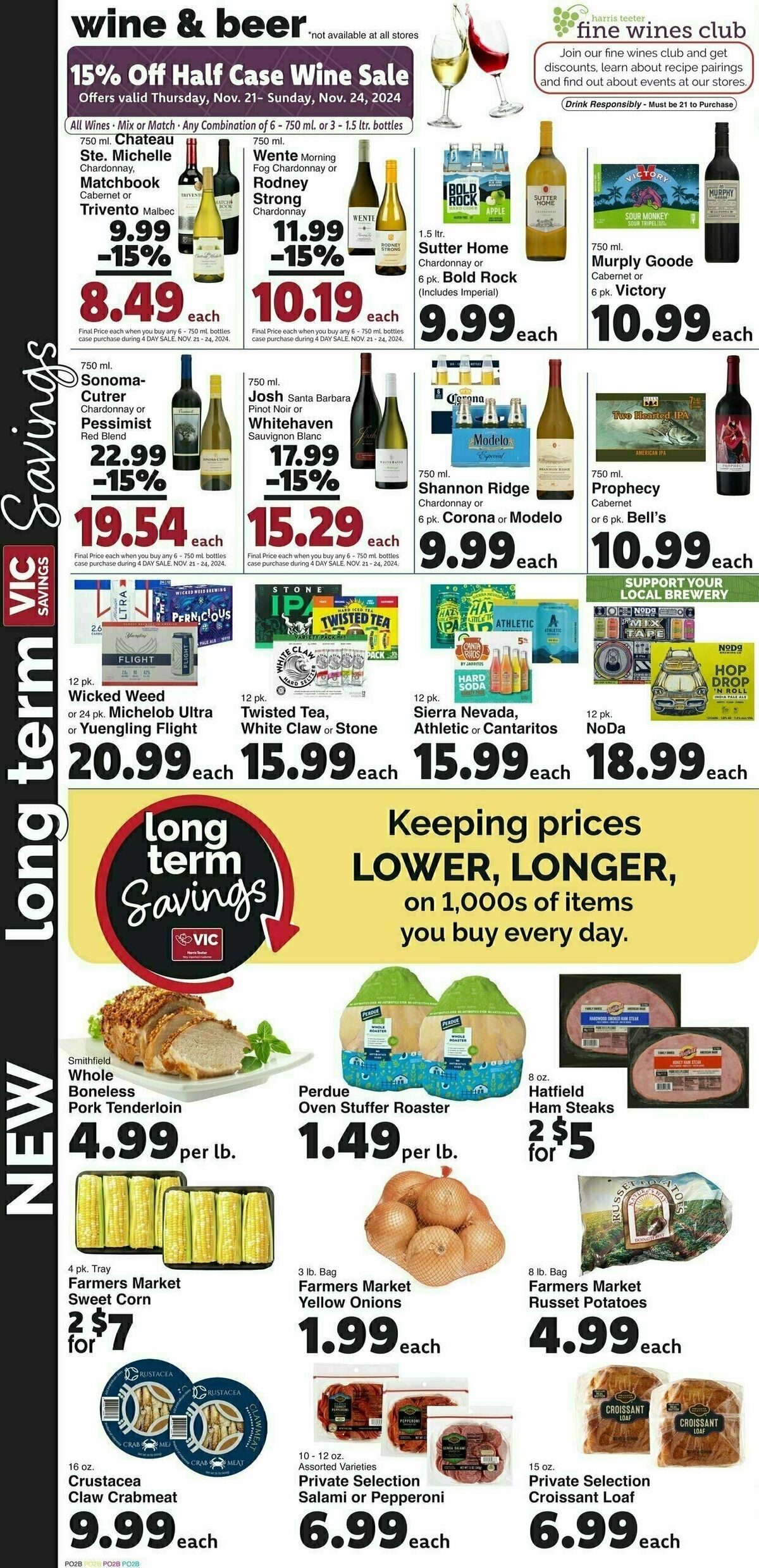 Harris Teeter Weekly Ad from November 20