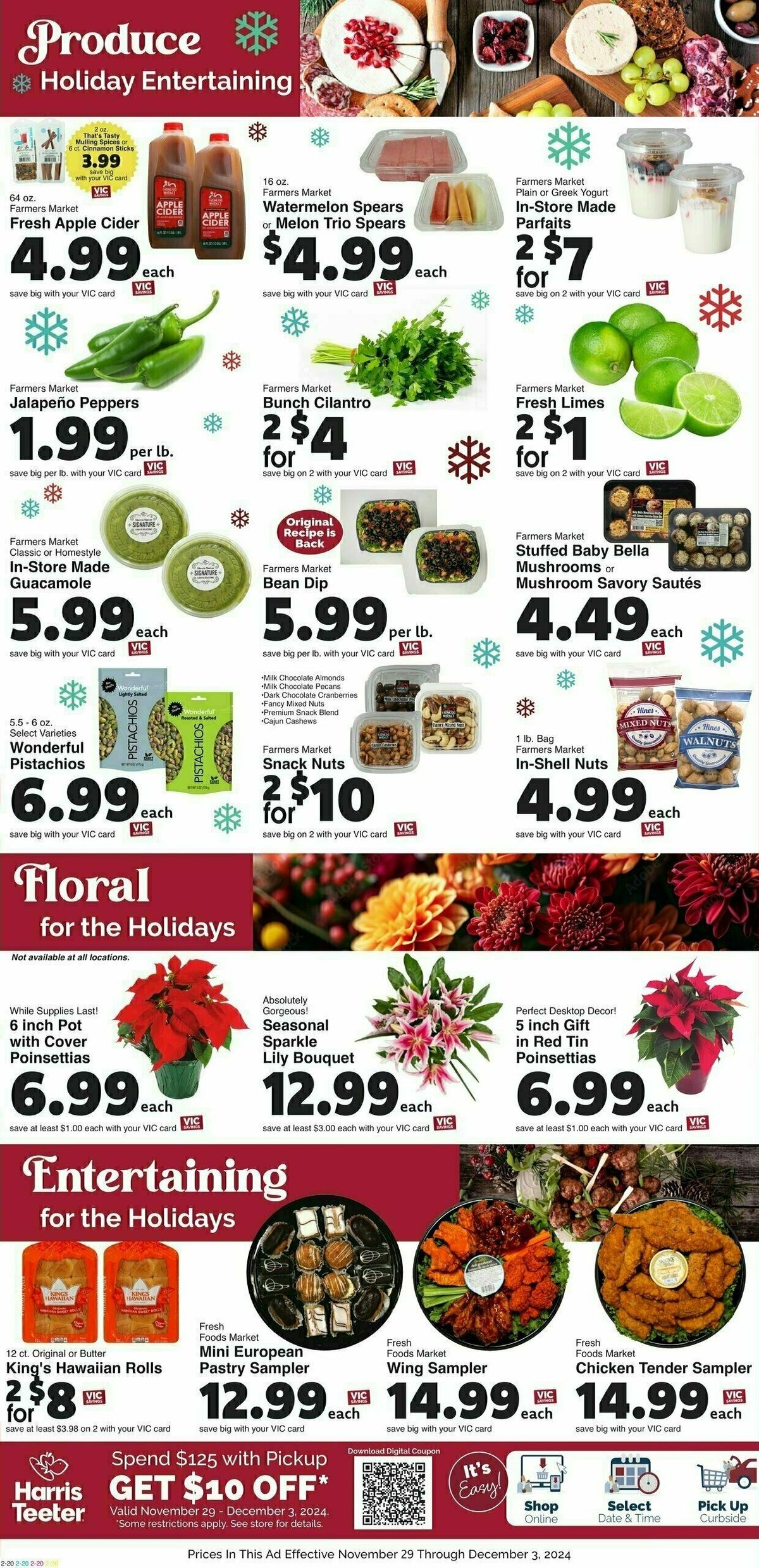 Harris Teeter Weekly Ad from November 29