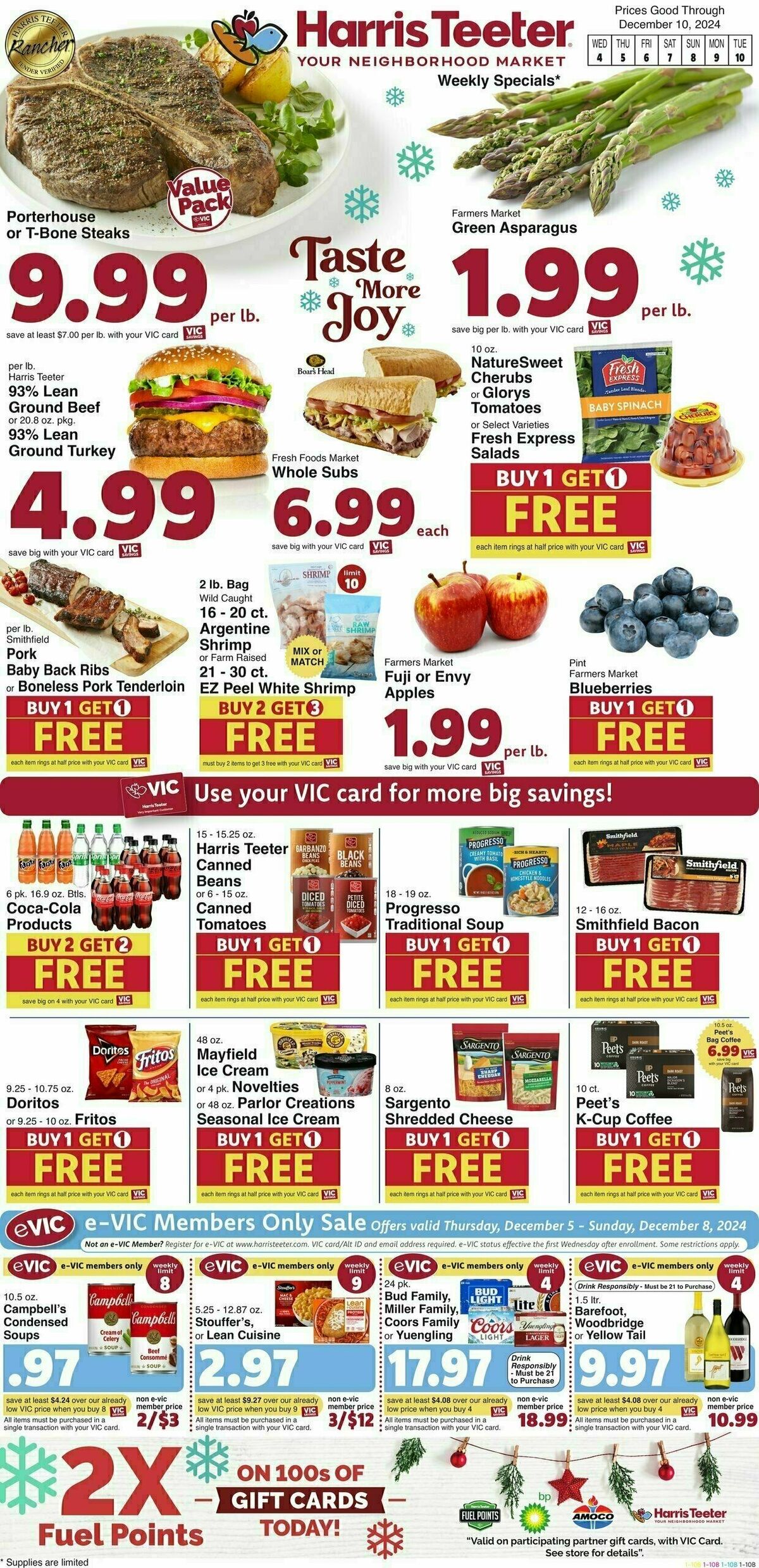 Harris Teeter Weekly Ad from December 4