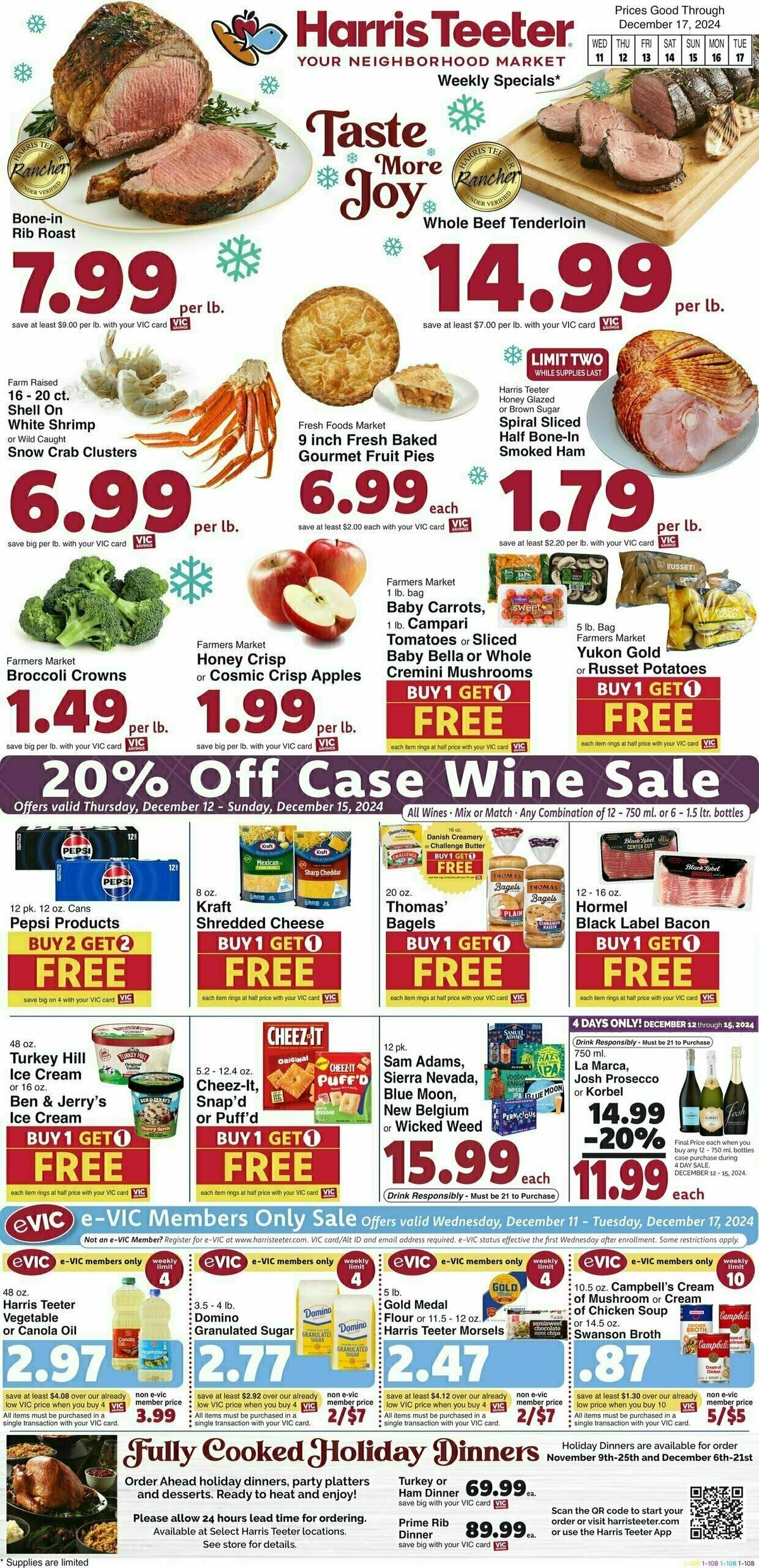 Harris Teeter Weekly Ad from December 11