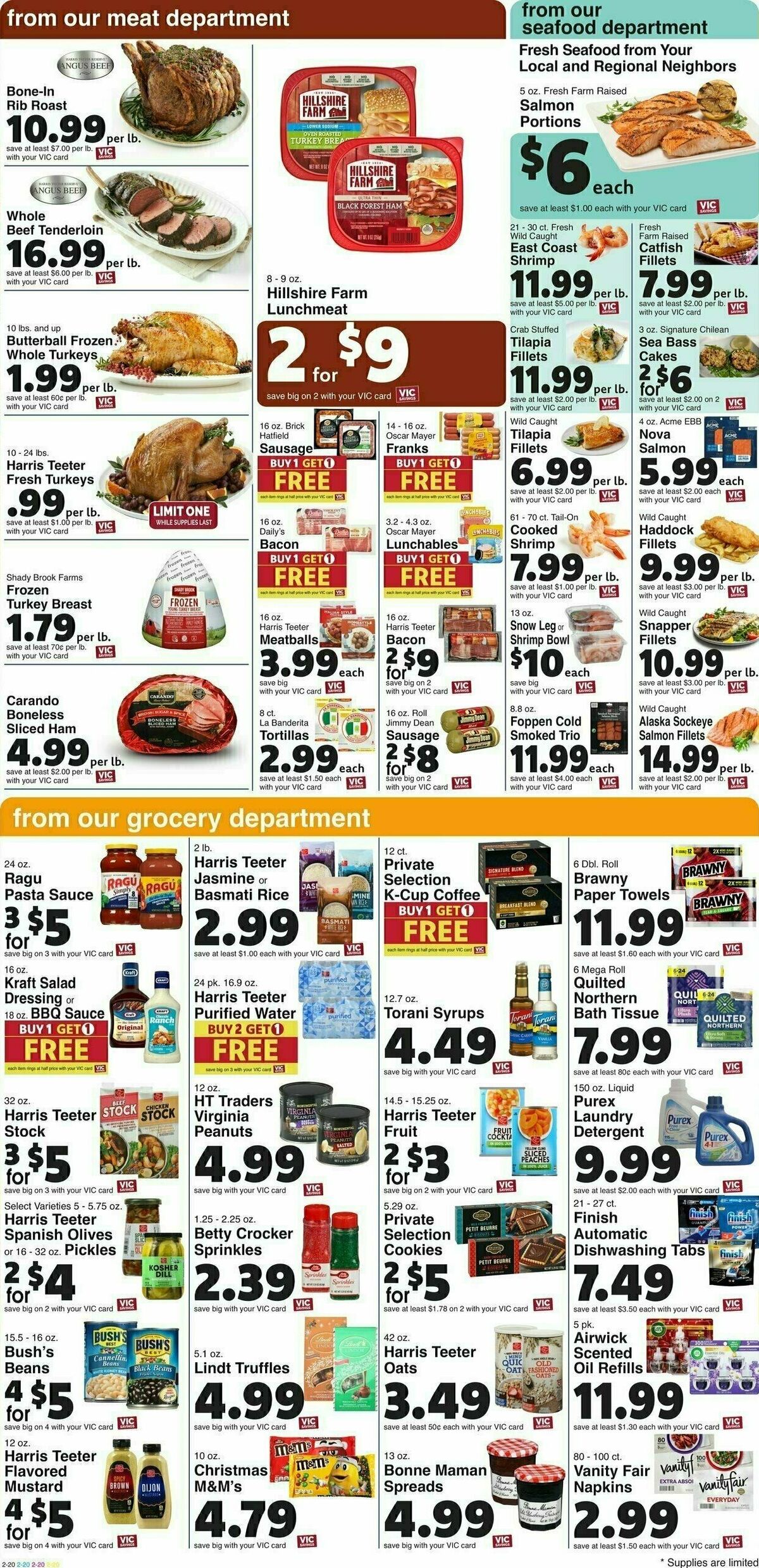 Harris Teeter Weekly Ad from December 11