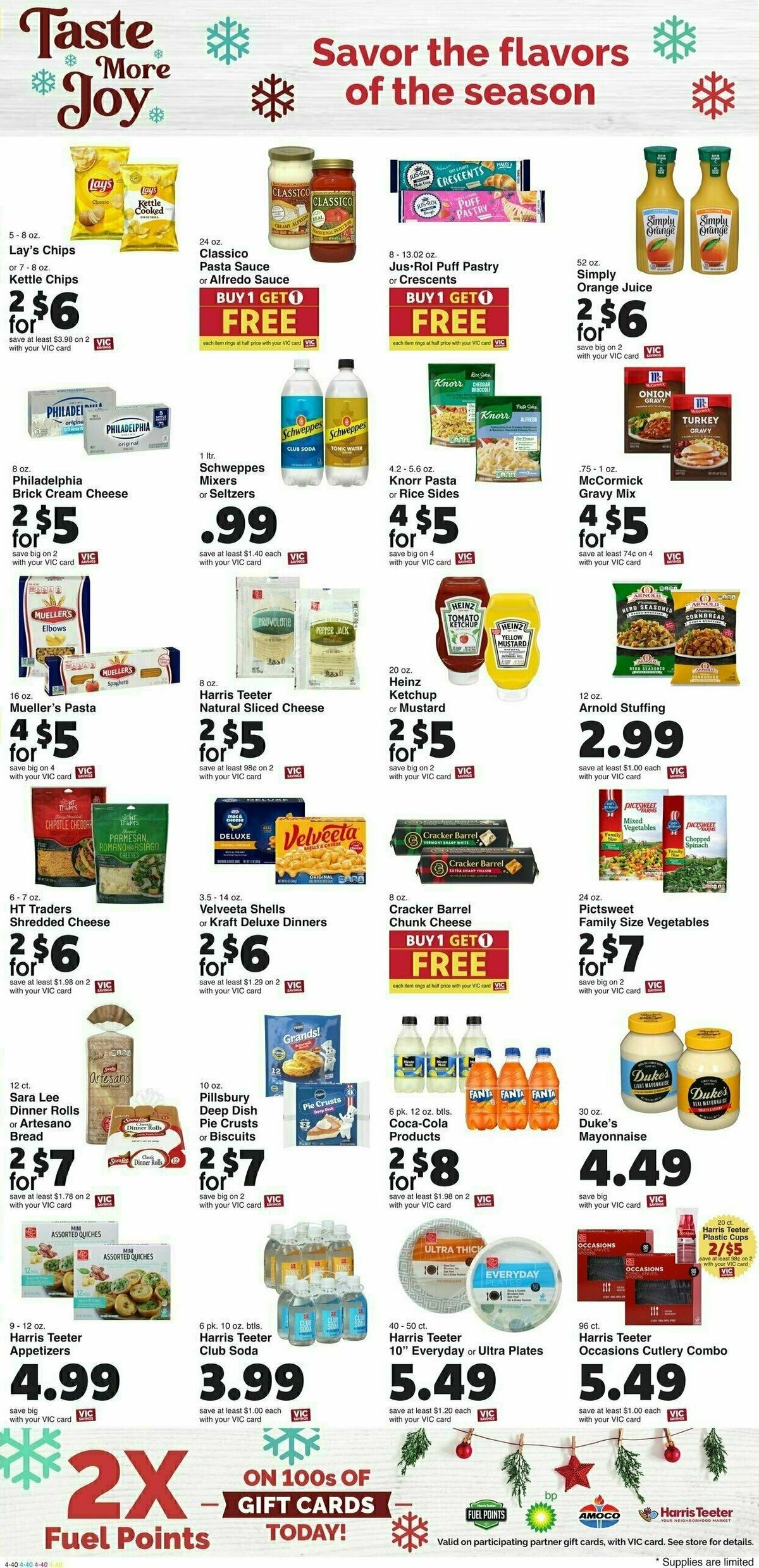 Harris Teeter Weekly Ad from December 11