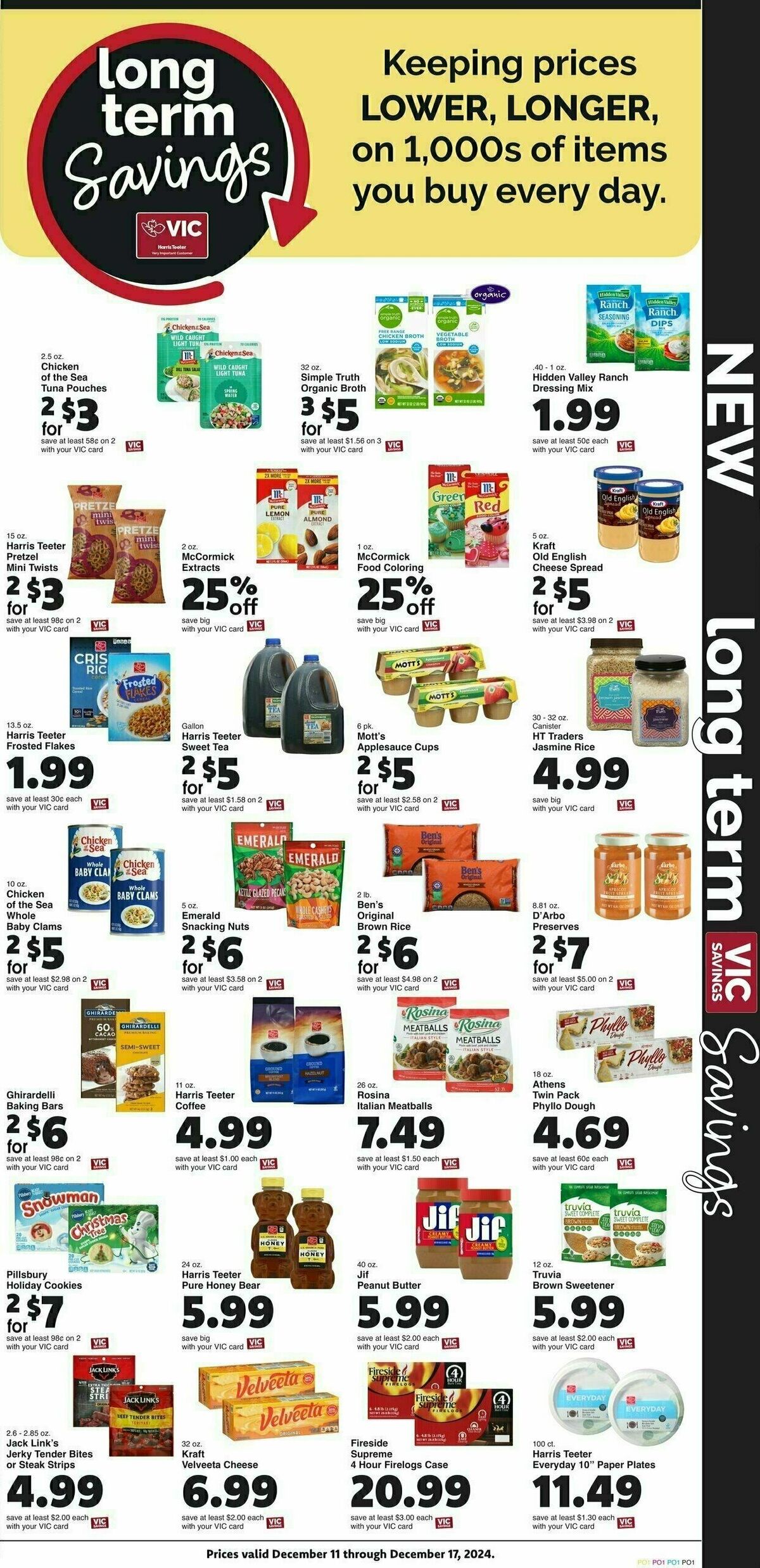 Harris Teeter Weekly Ad from December 11