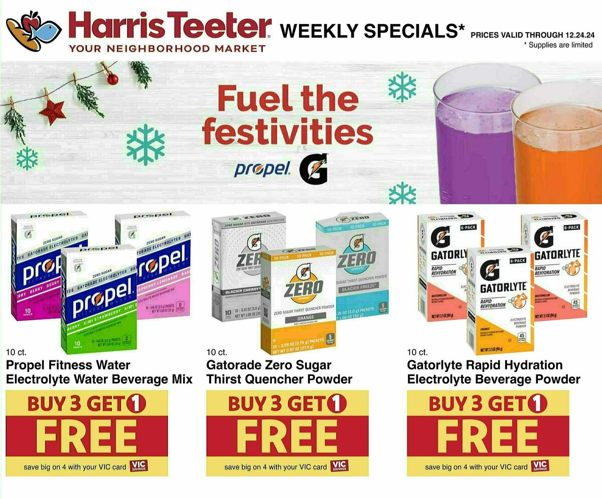 Harris Teeter Weekly Ad from December 18