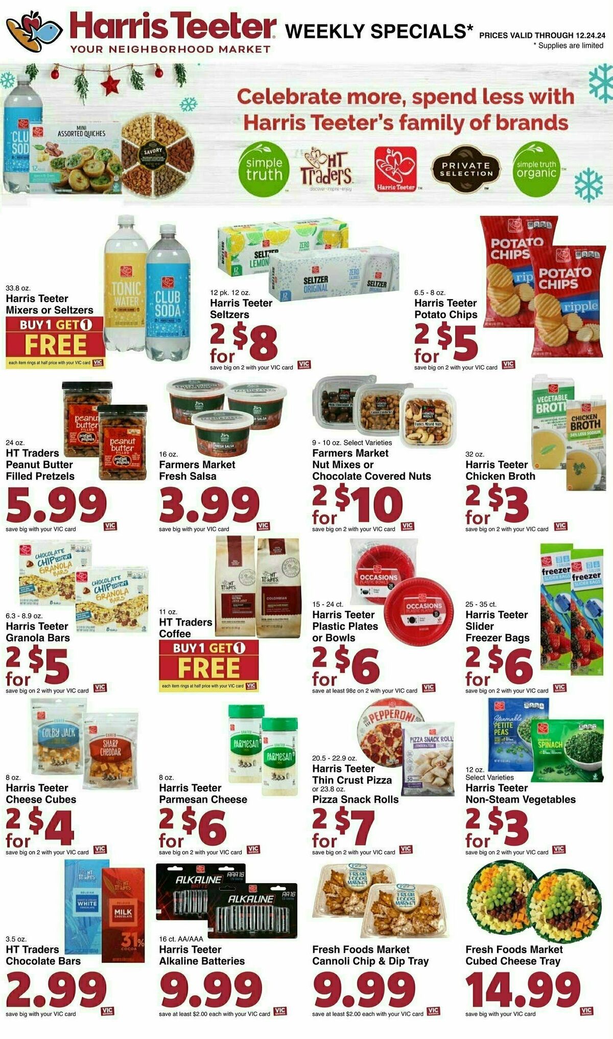 Harris Teeter Weekly Ad from December 18