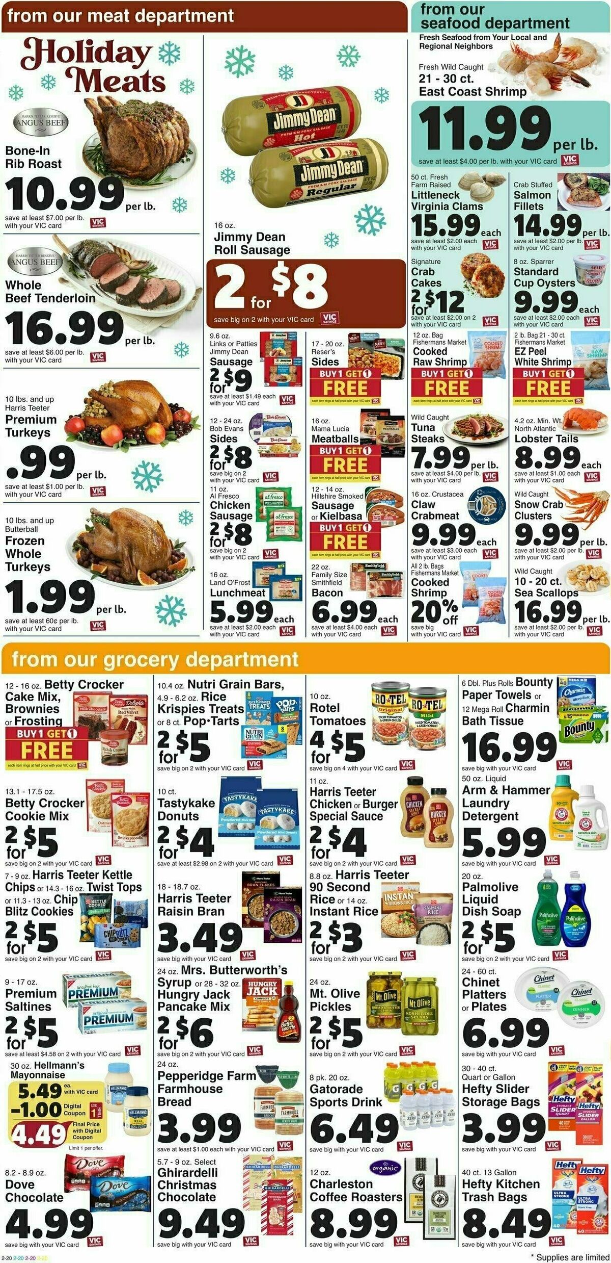 Harris Teeter Weekly Ad from December 18