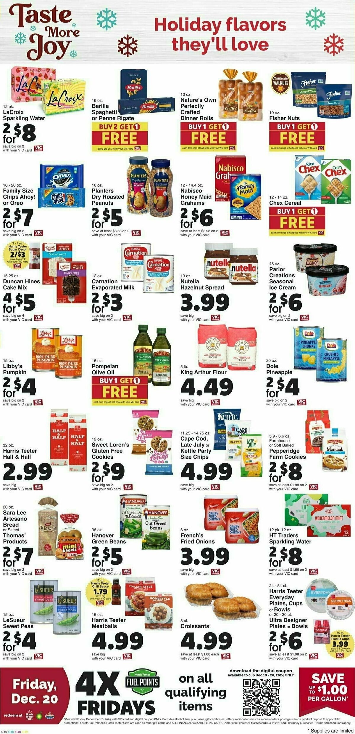 Harris Teeter Weekly Ad from December 18