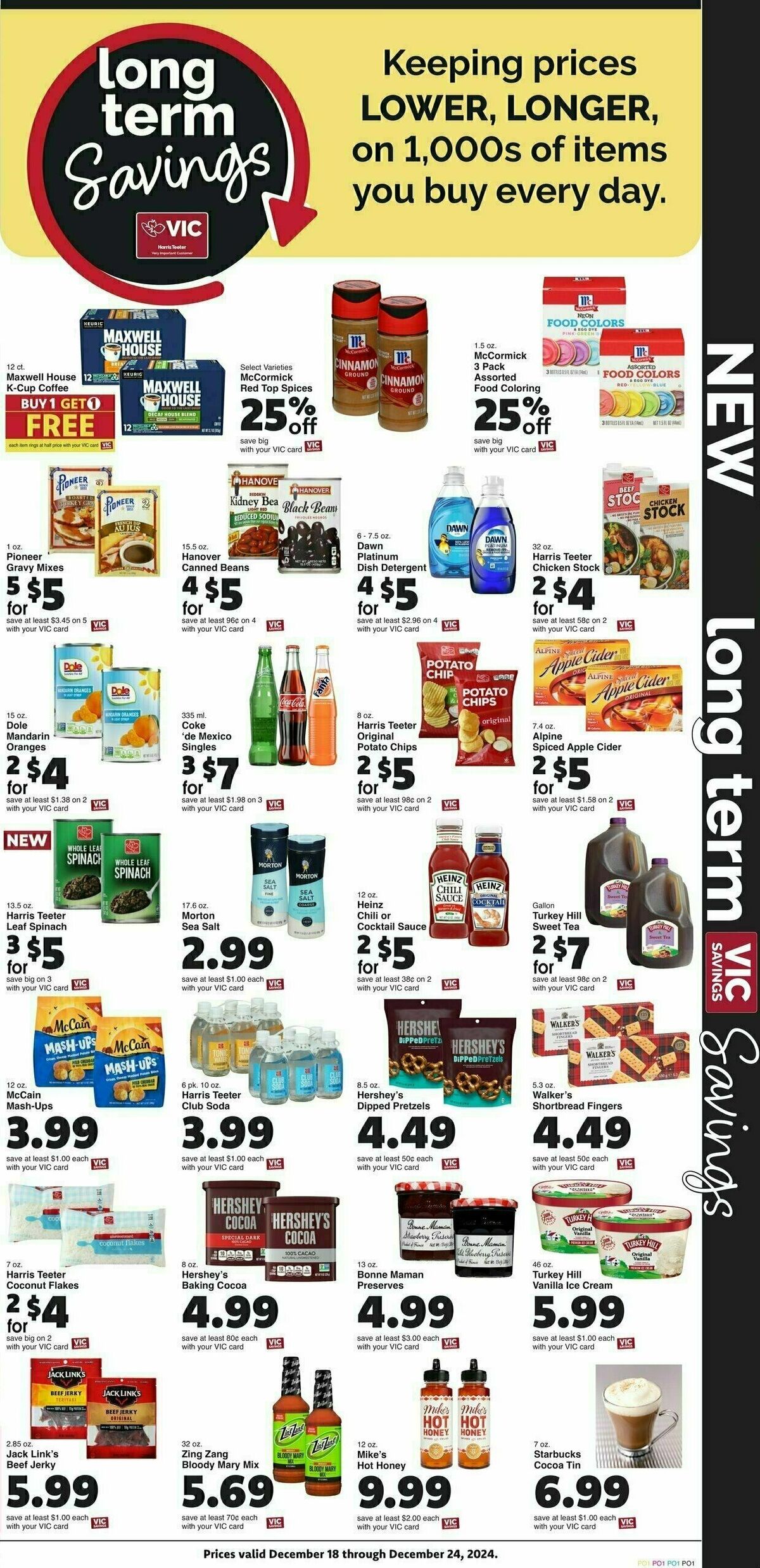 Harris Teeter Weekly Ad from December 18