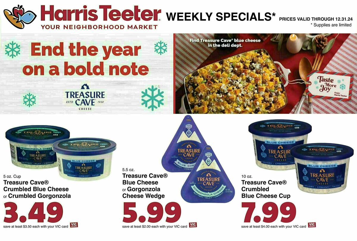 Harris Teeter Weekly Ad from December 26