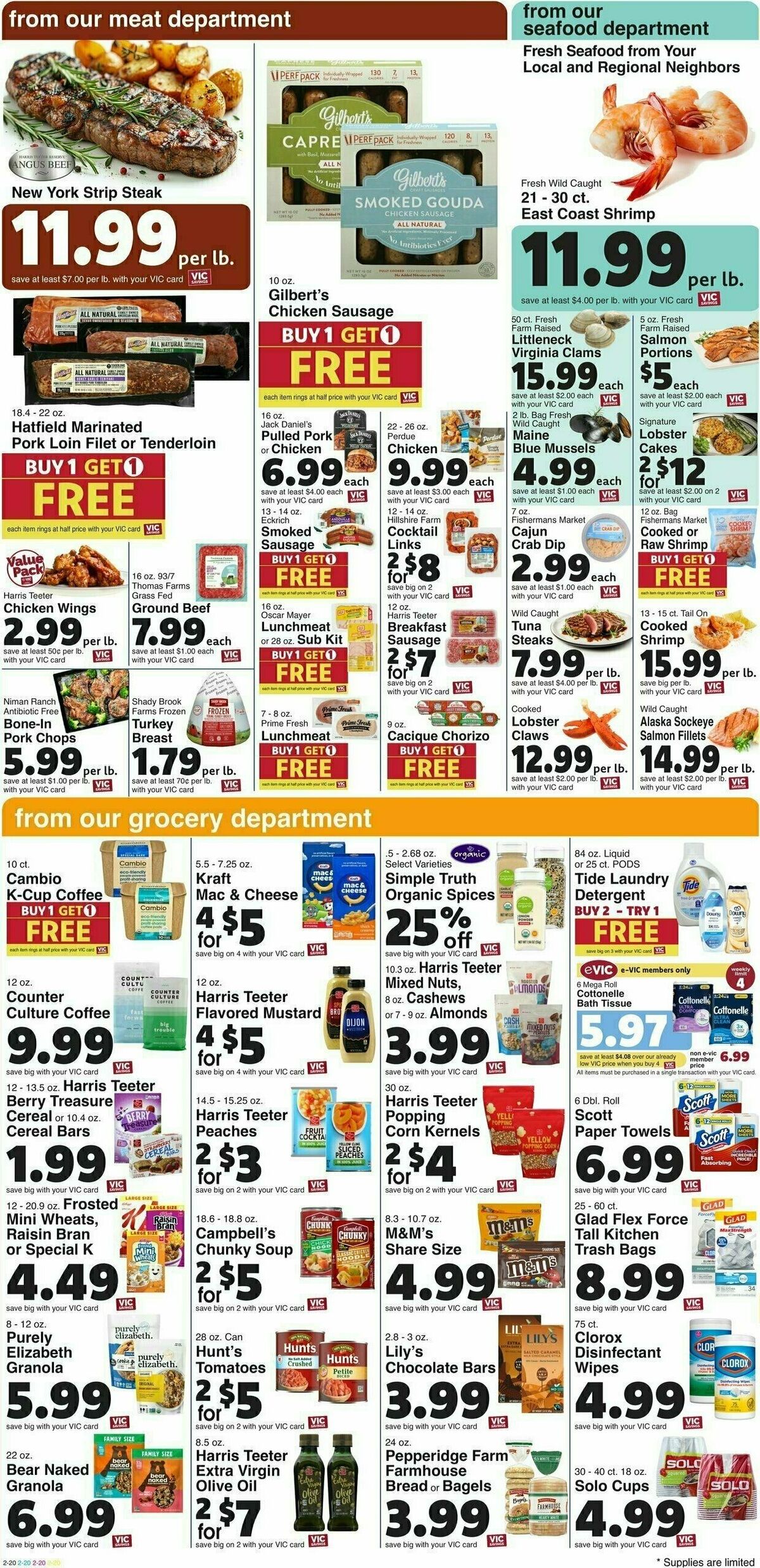 Harris Teeter Weekly Ad from December 26