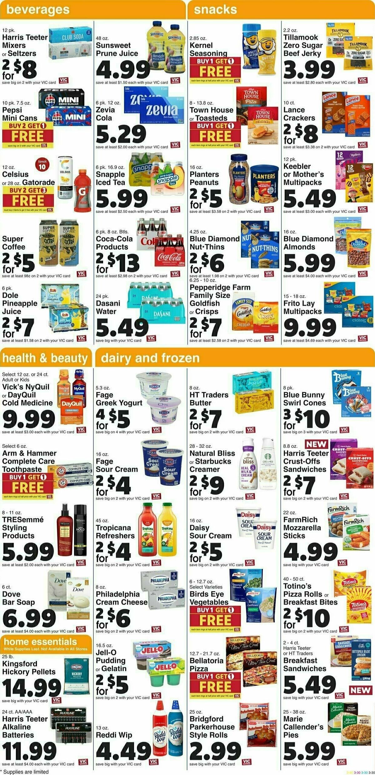 Harris Teeter Weekly Ad from December 26