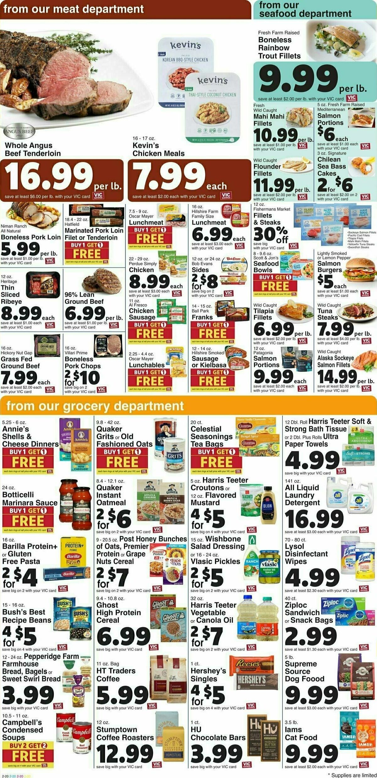 Harris Teeter Weekly Ad from January 1