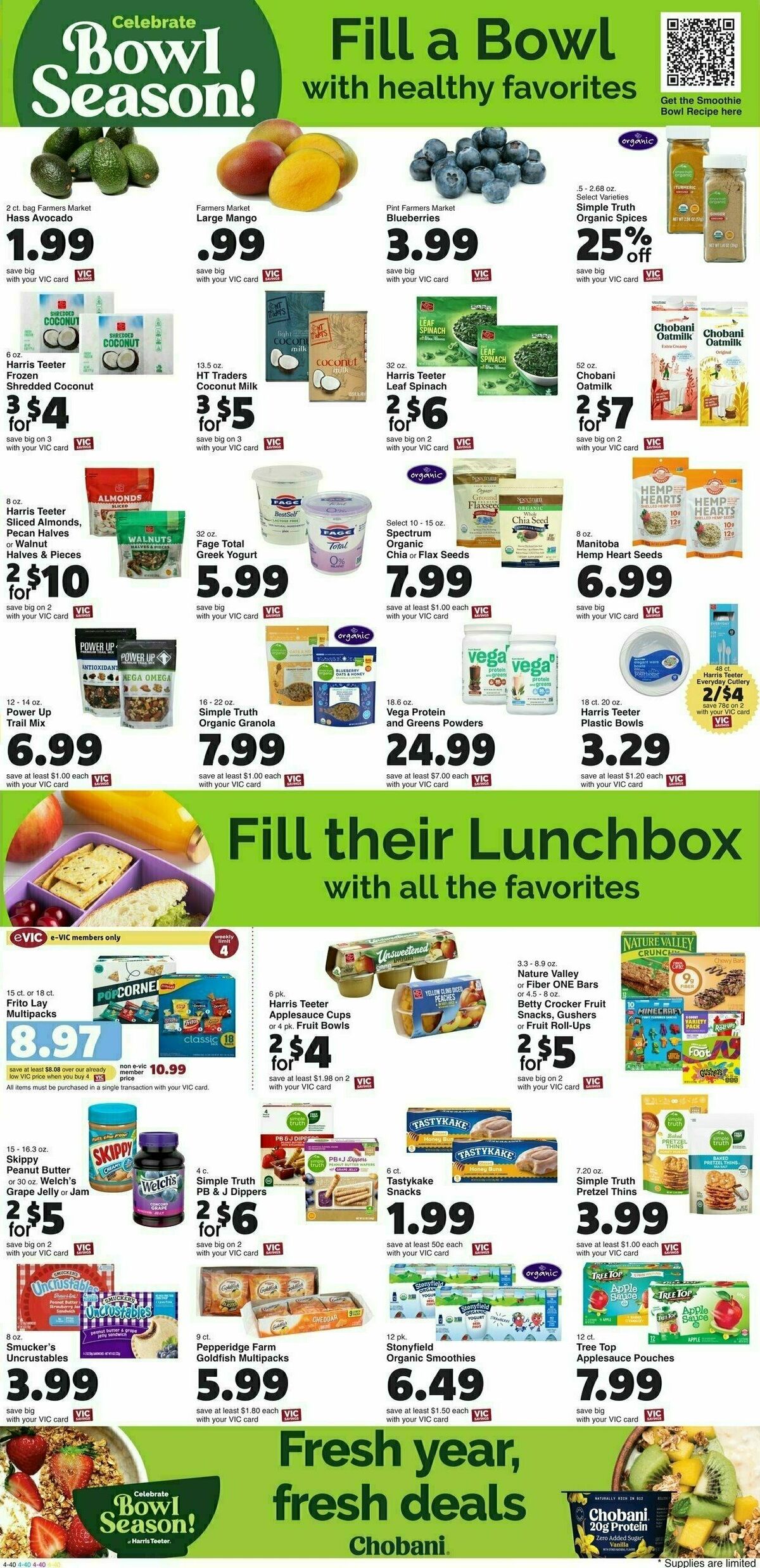 Harris Teeter Weekly Ad from January 1